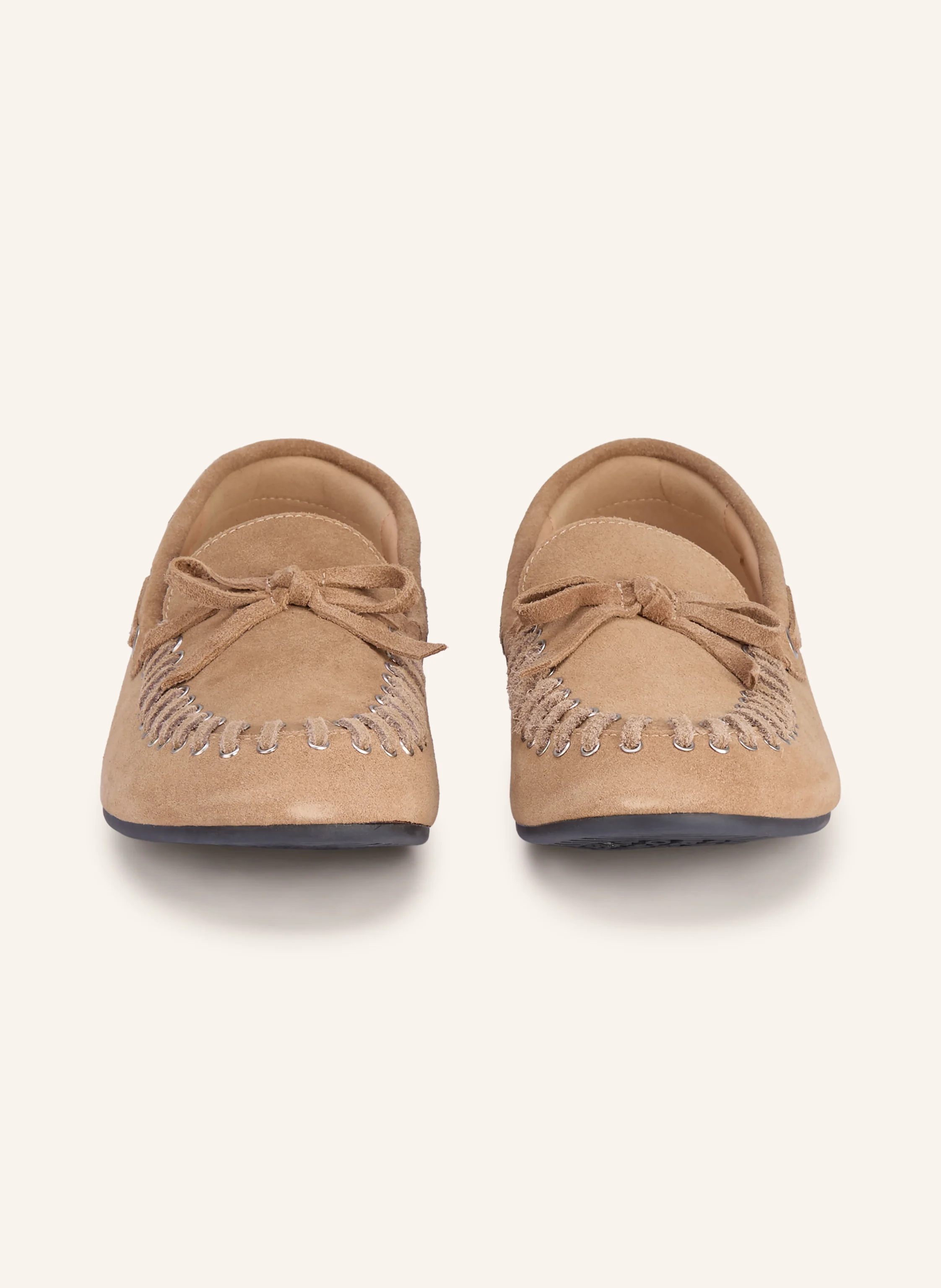 BIANCO BIAMARLENE Moccasins: CAMEL