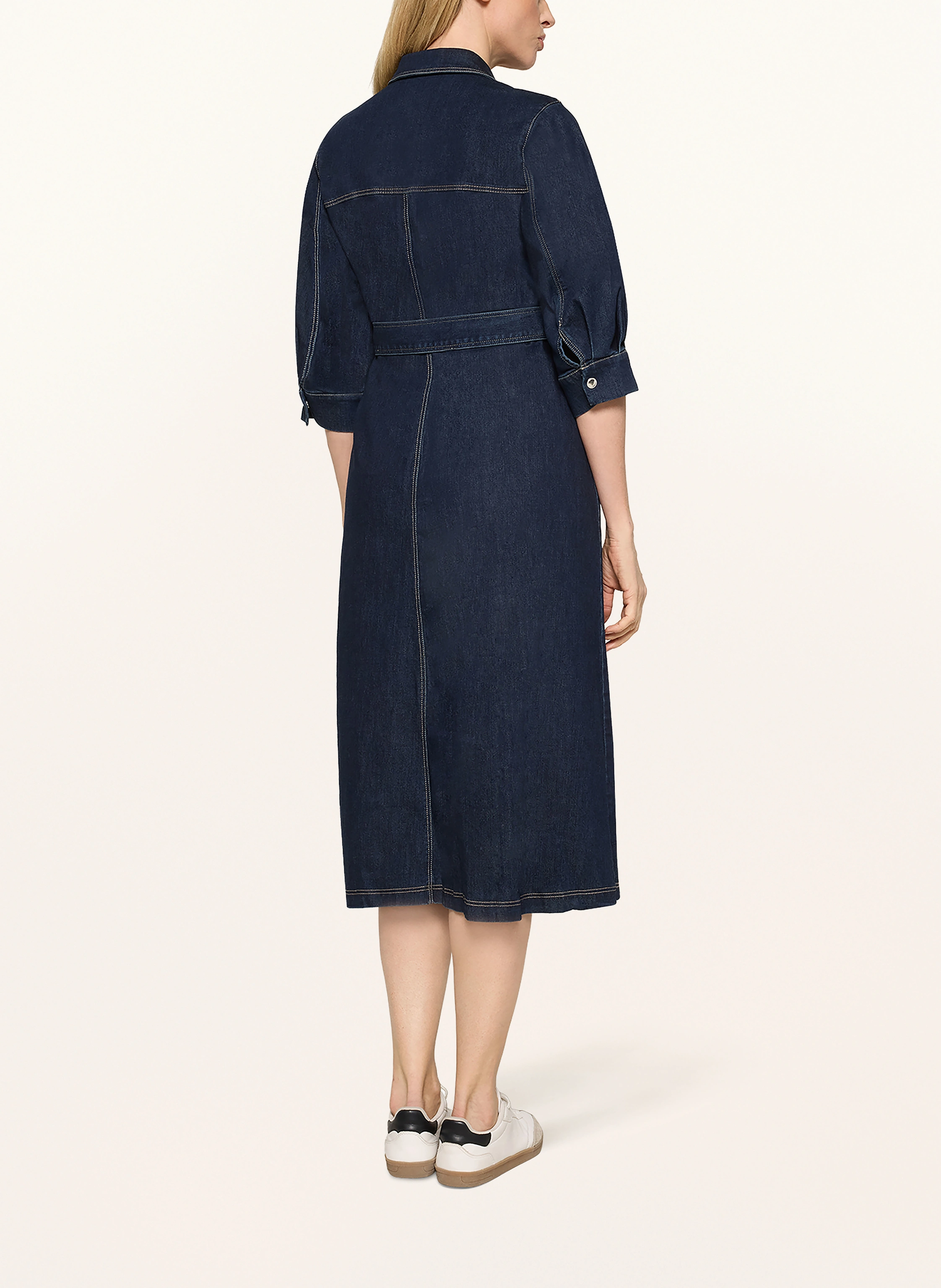 Betty Barclay Rochie din denim cu mâneci 3/4: 8620 DARK BLUE DENIM