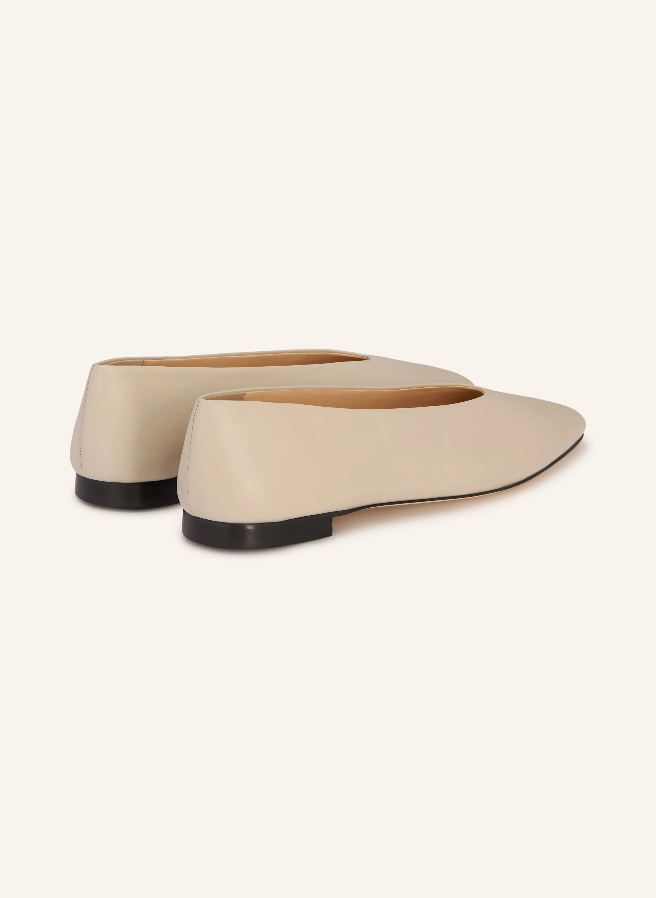 PROSPERINE ballerina flats: ECRU