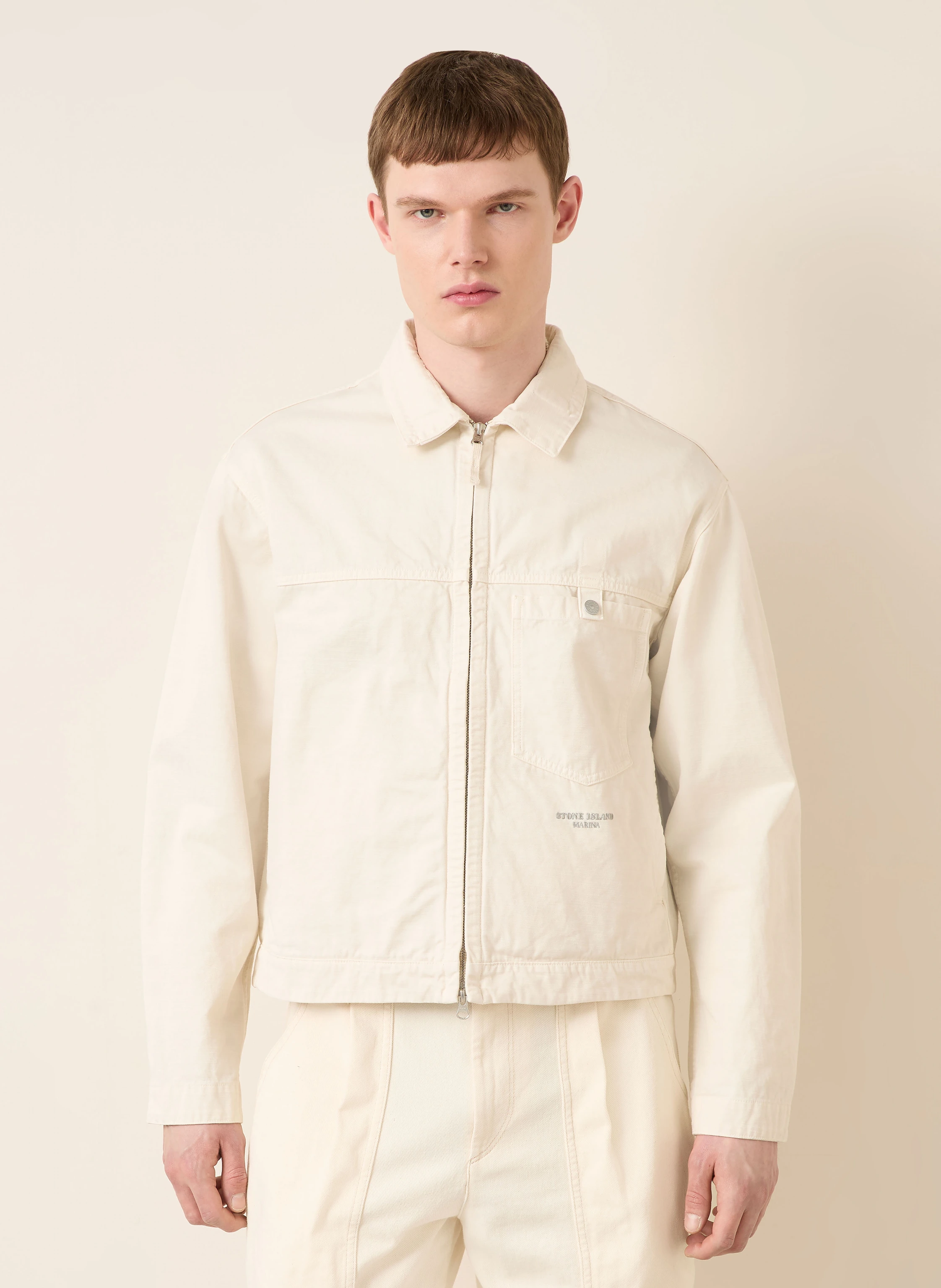 STONE ISLAND Overjakke MARINA: CREME