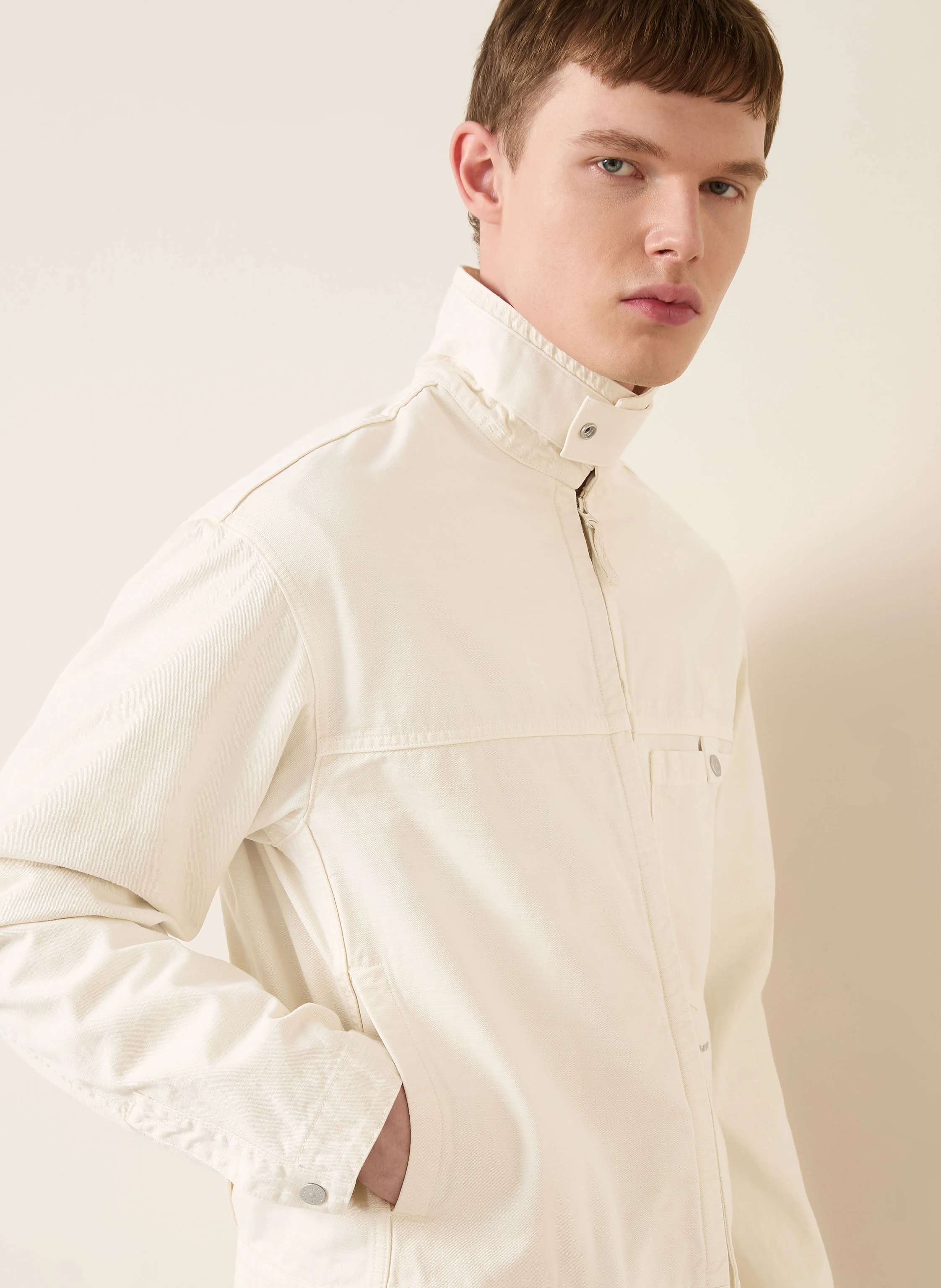 STONE ISLAND Overjakke MARINA: CREME