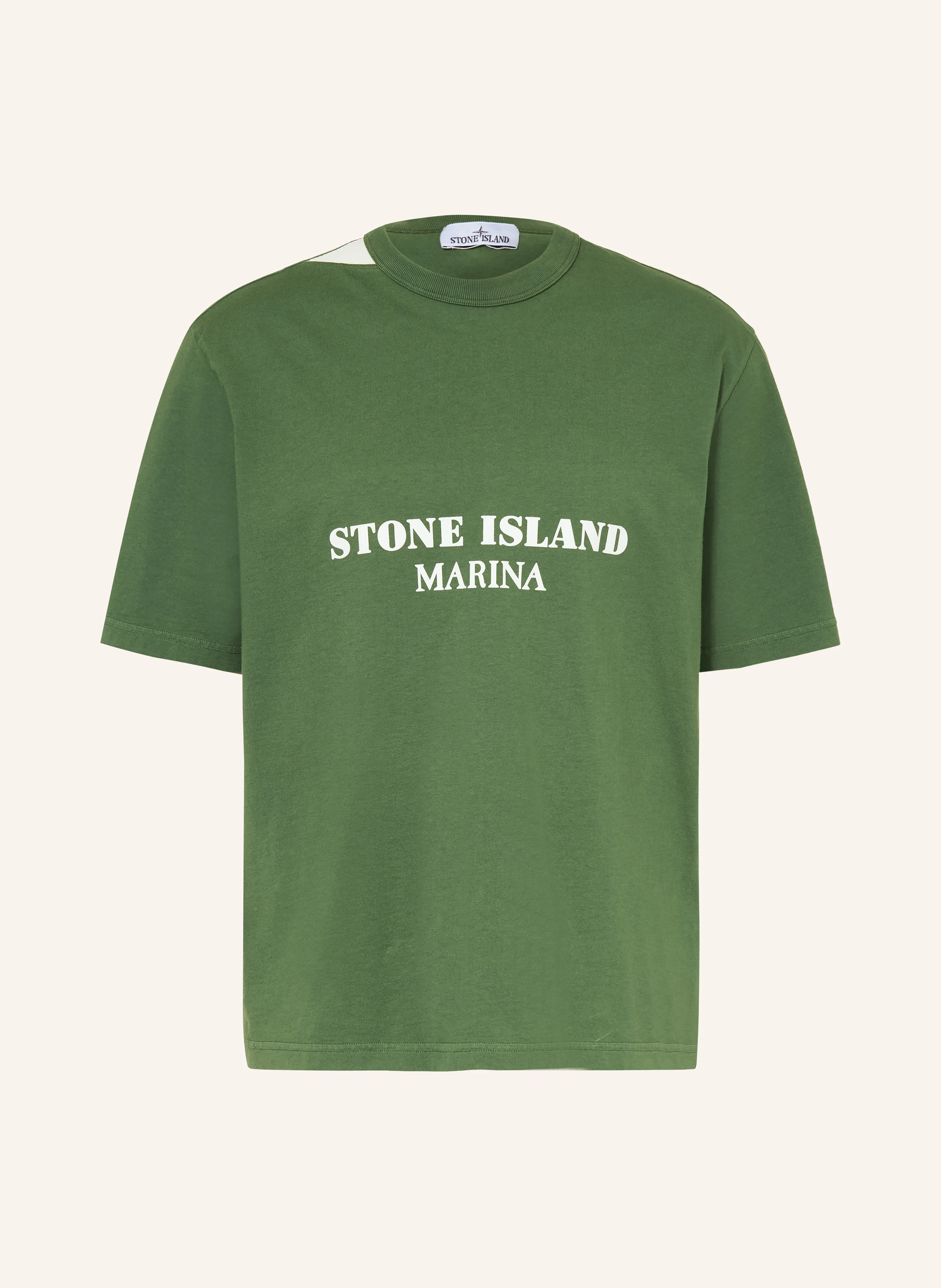 STONE ISLAND T-Shirt MARINA in grün