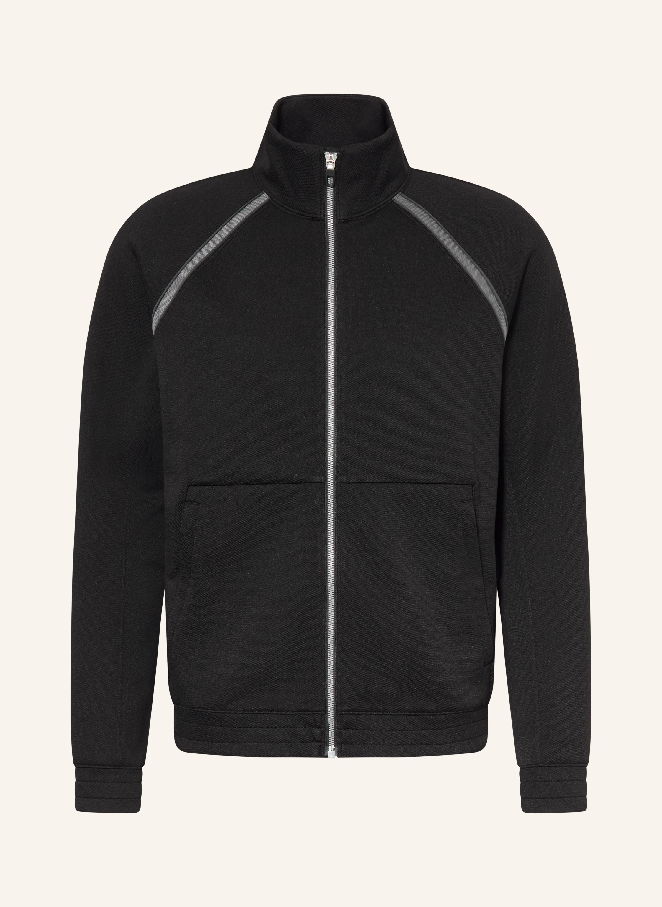 lululemon PACE BREAKER Training Jacket in black / dark gray