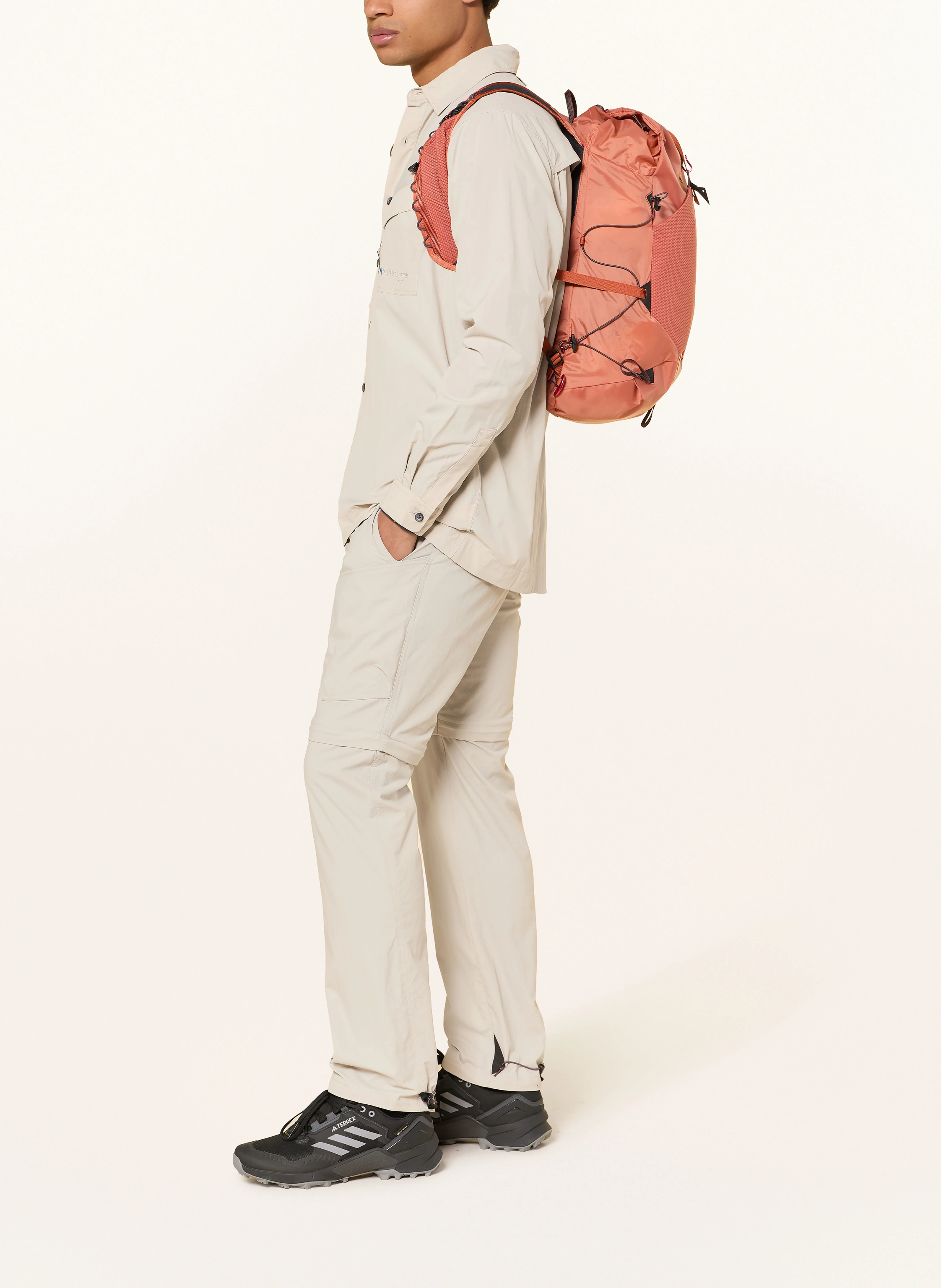 Klättermusen Zip-off Pants JORID: BEIGE