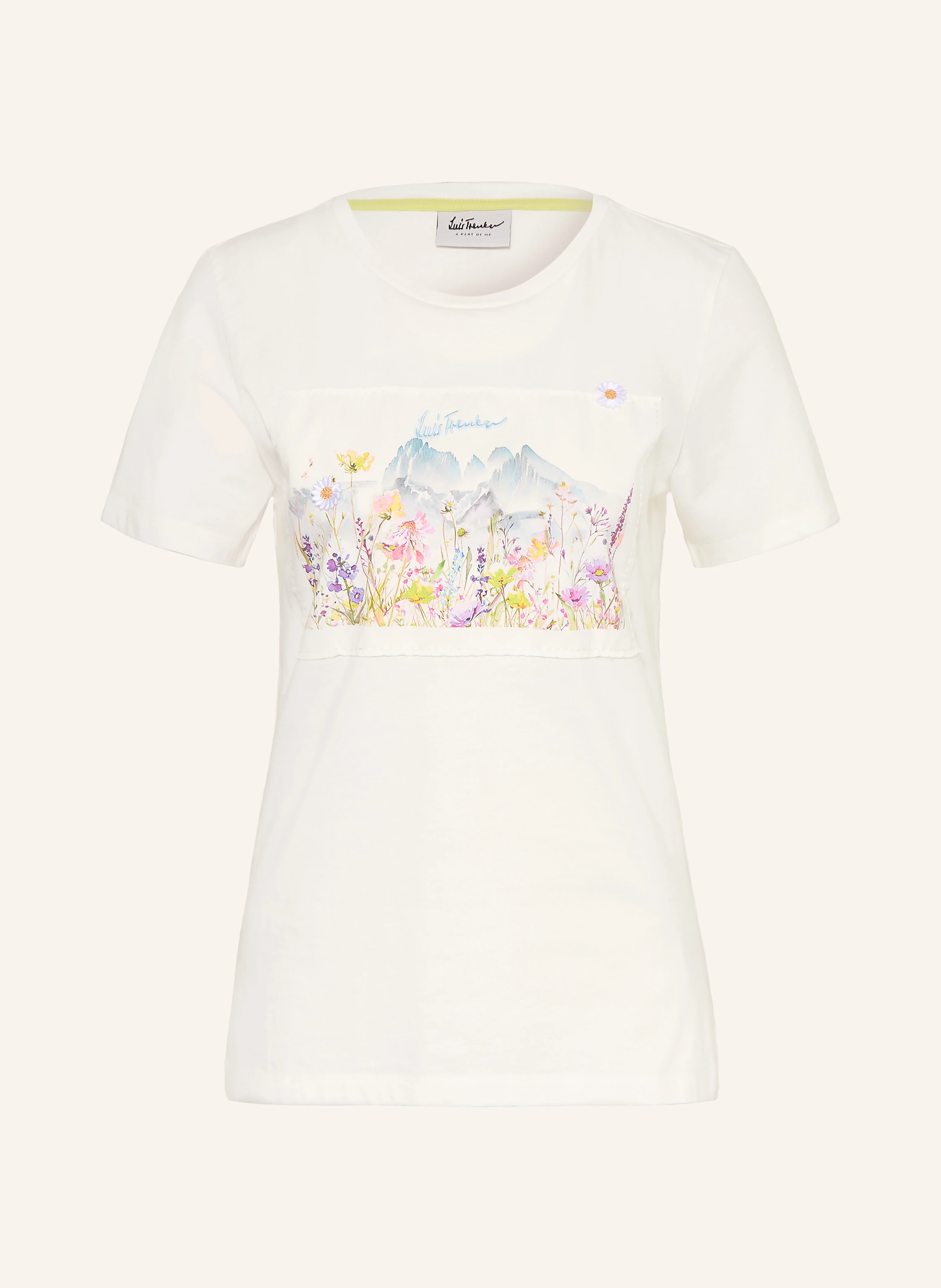 Luis Trenker LUALPE T-shirt: WHITE
