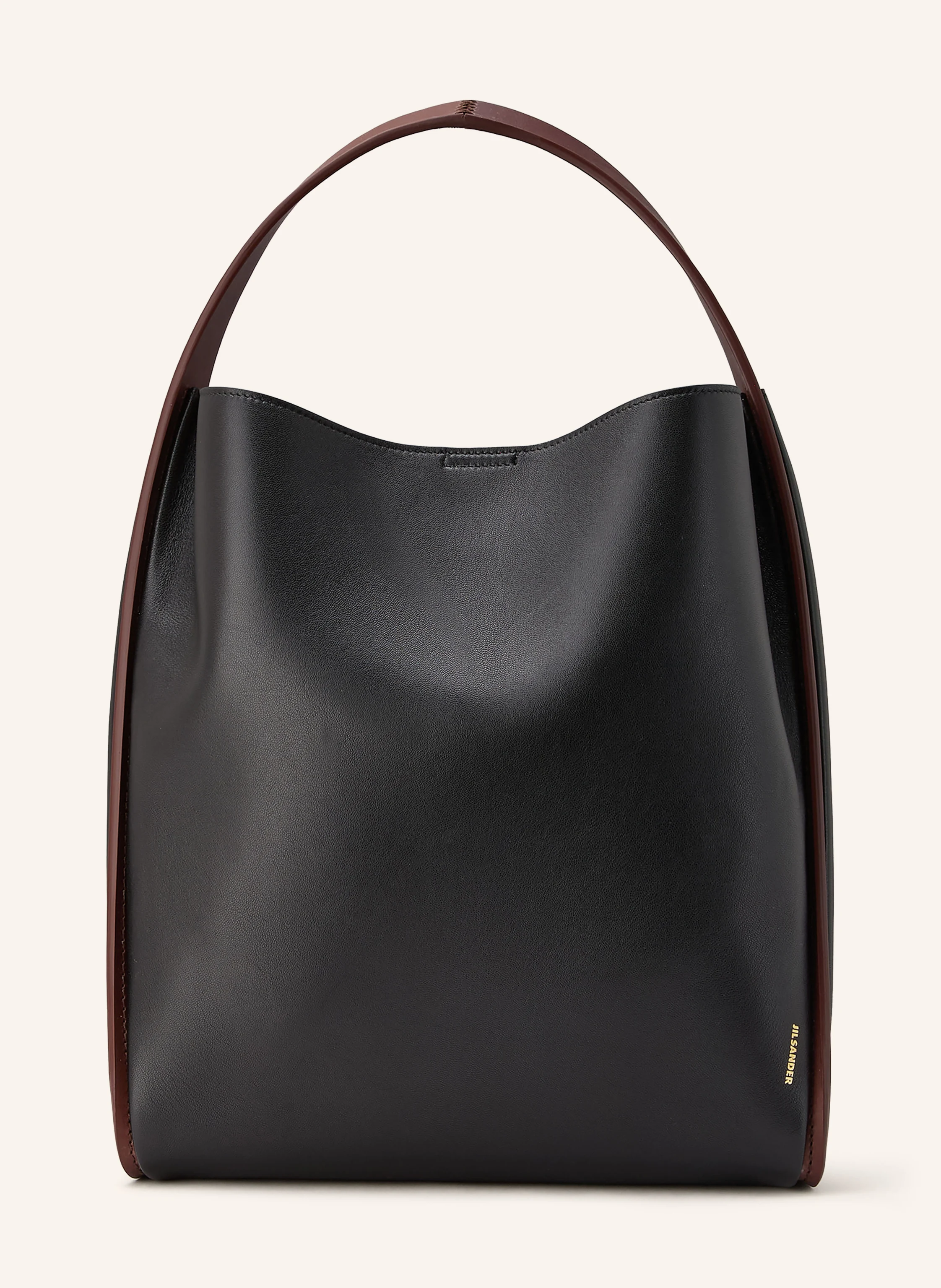 JIL SANDER PIVOT TOTE Shopping Bag in black