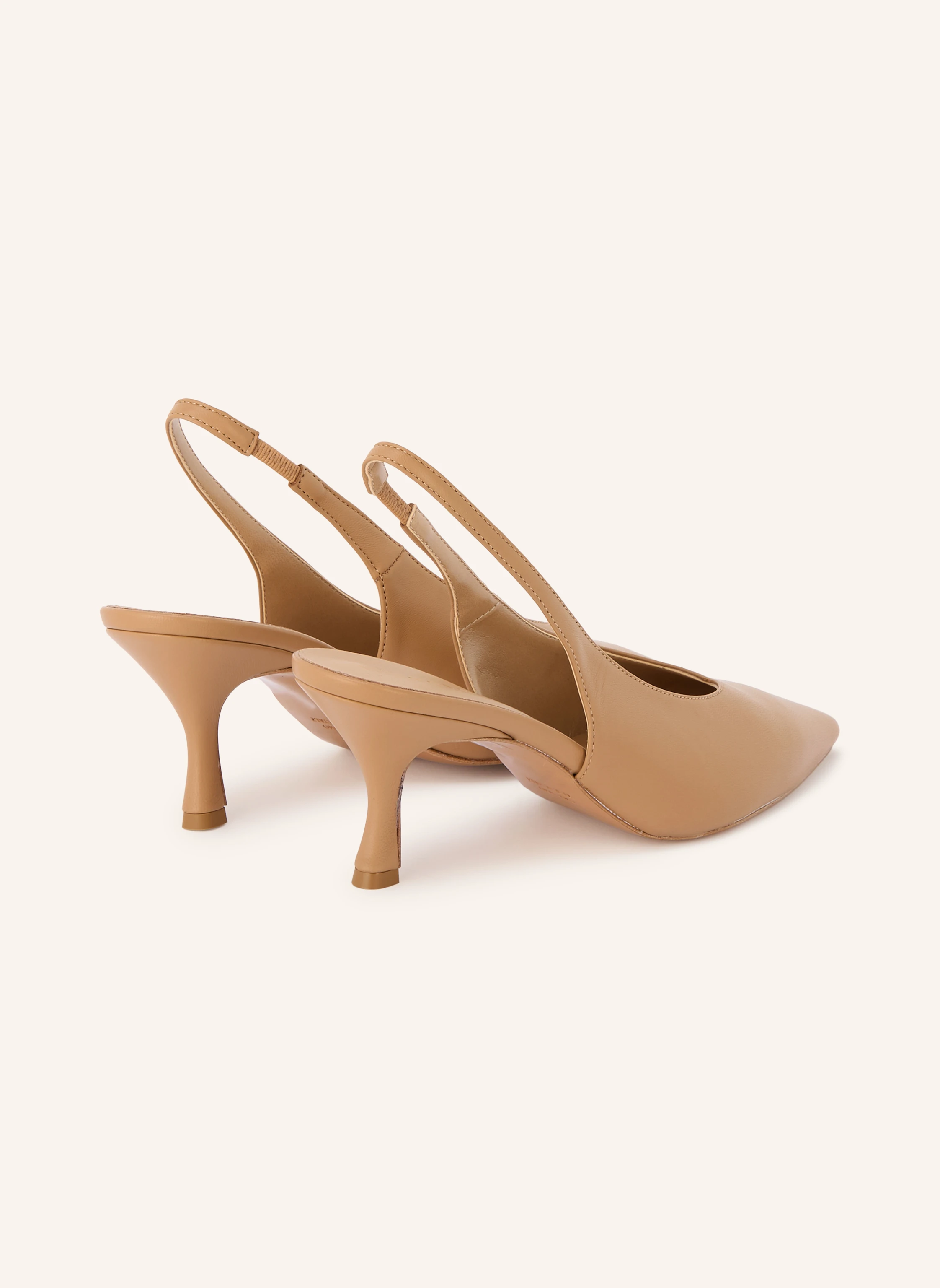 lilienfels Sling-back pumps: LIGHT BROWN