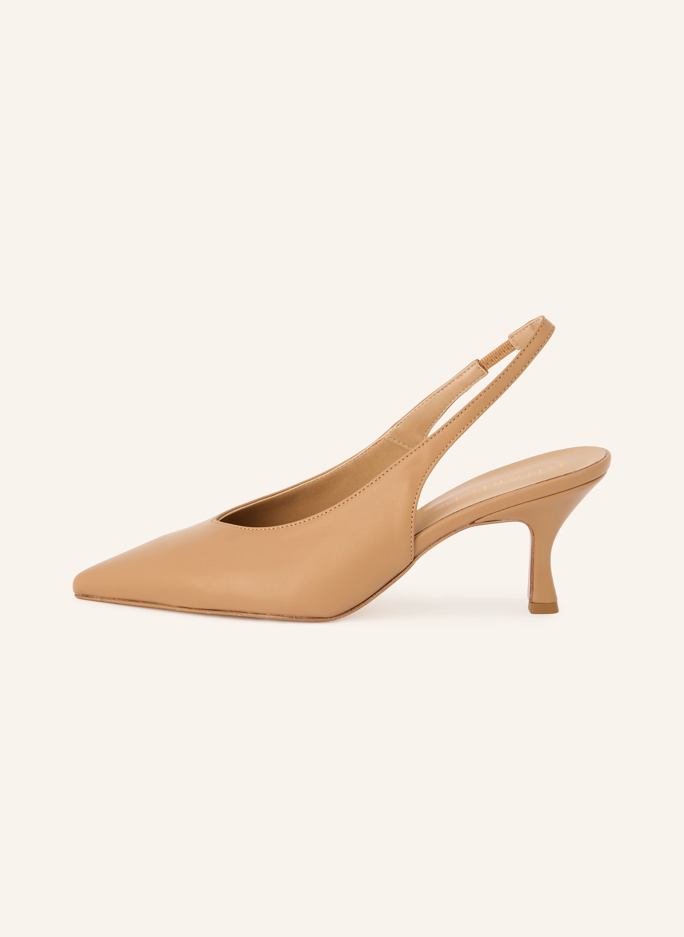 lilienfels Sling-back pumps: LIGHT BROWN
