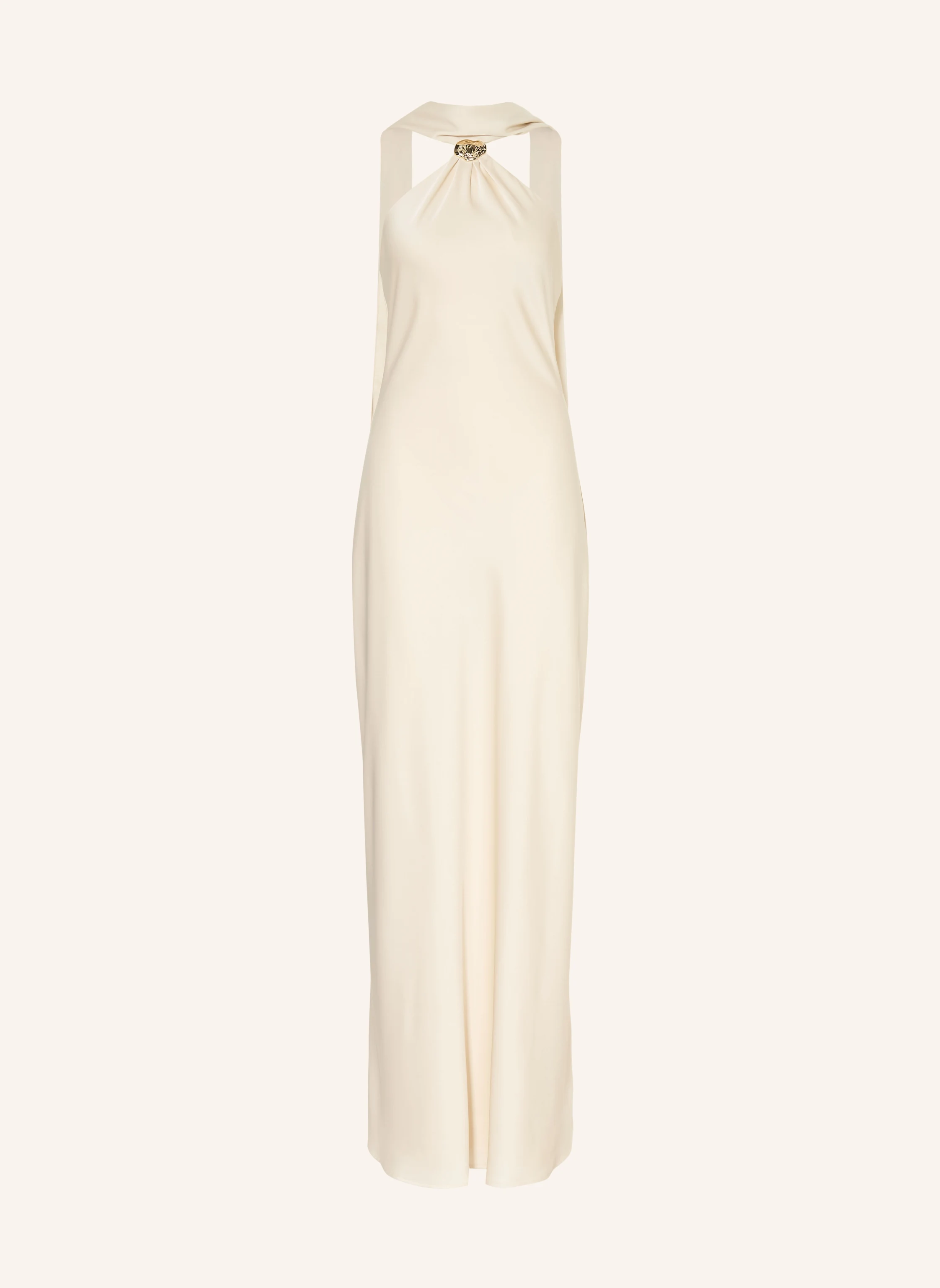sachin and babi light blue dress Polka Dot Halter Neck Midi Dress main image 1