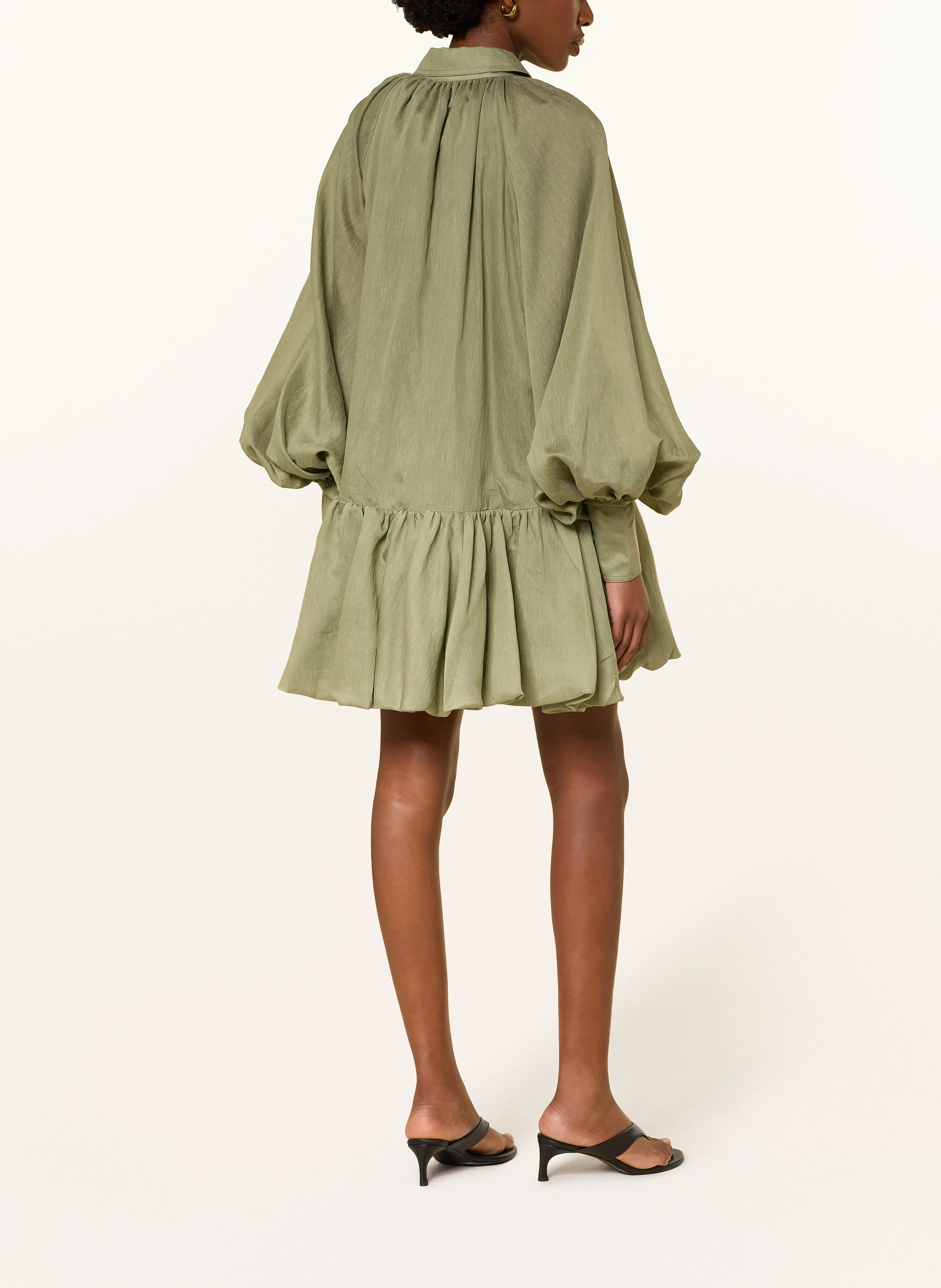 Aje. MIETTA Shirt Dress in green