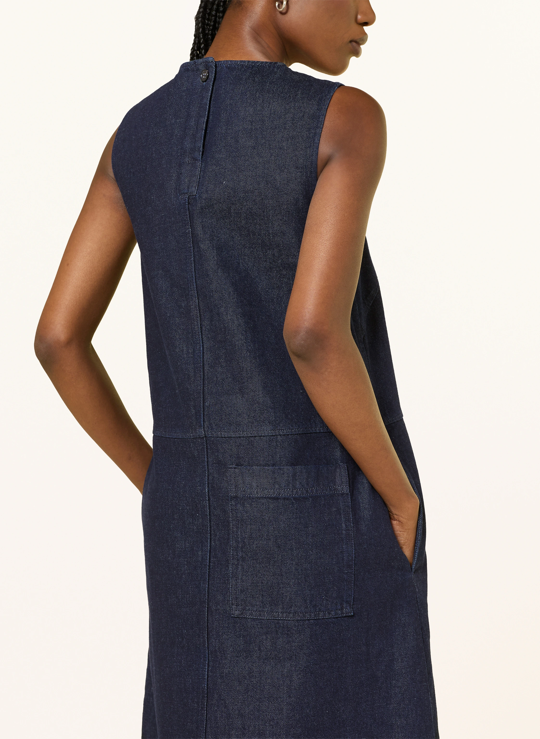 princess polly baby blue dress How To Style Brown Jeans Without Looking Like Your Granddad main image 1