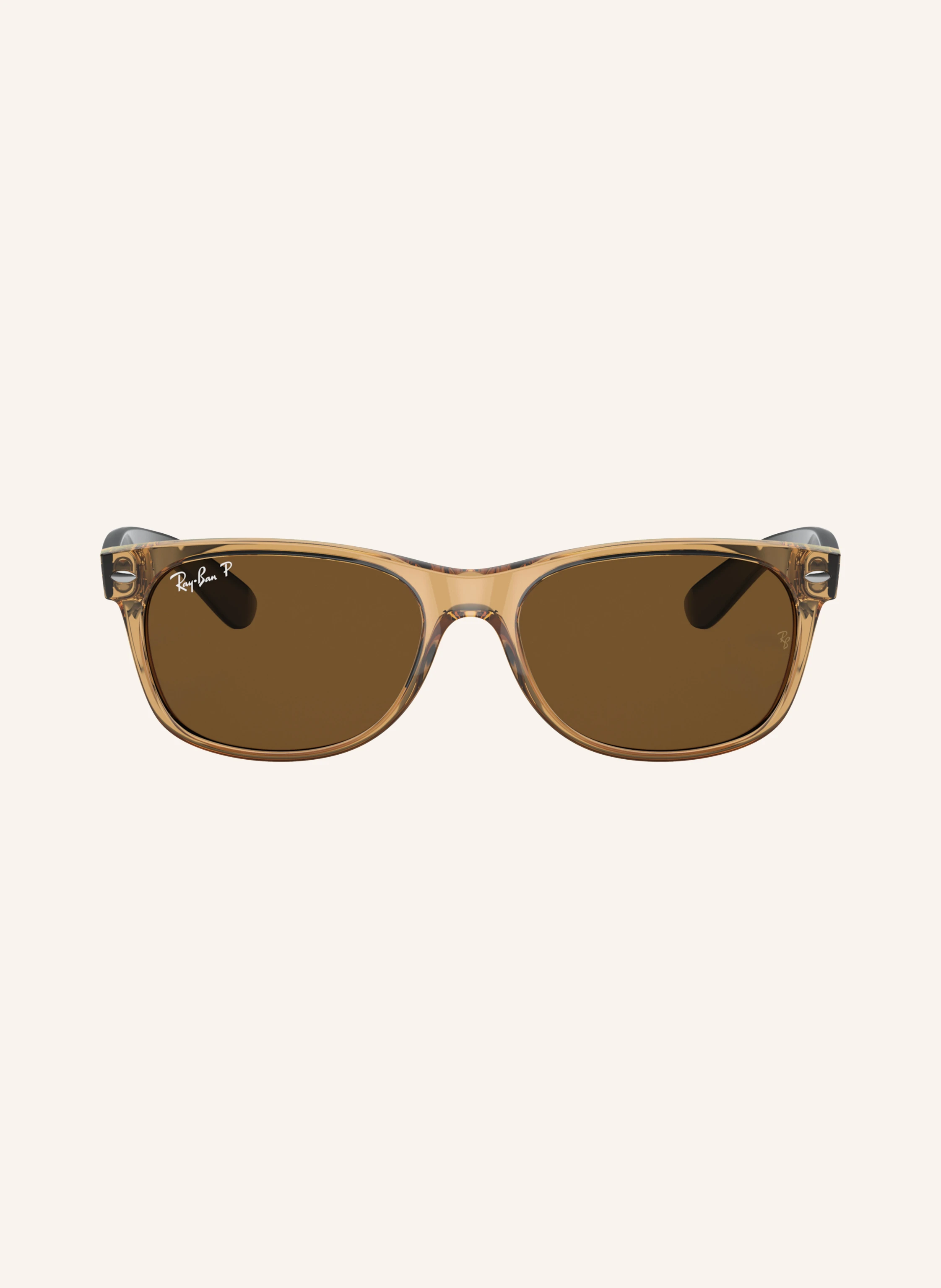 Ray-Ban Solglasögon RB2132 NEW WAYFARER: KAMEL/BRUN POLARISERAD