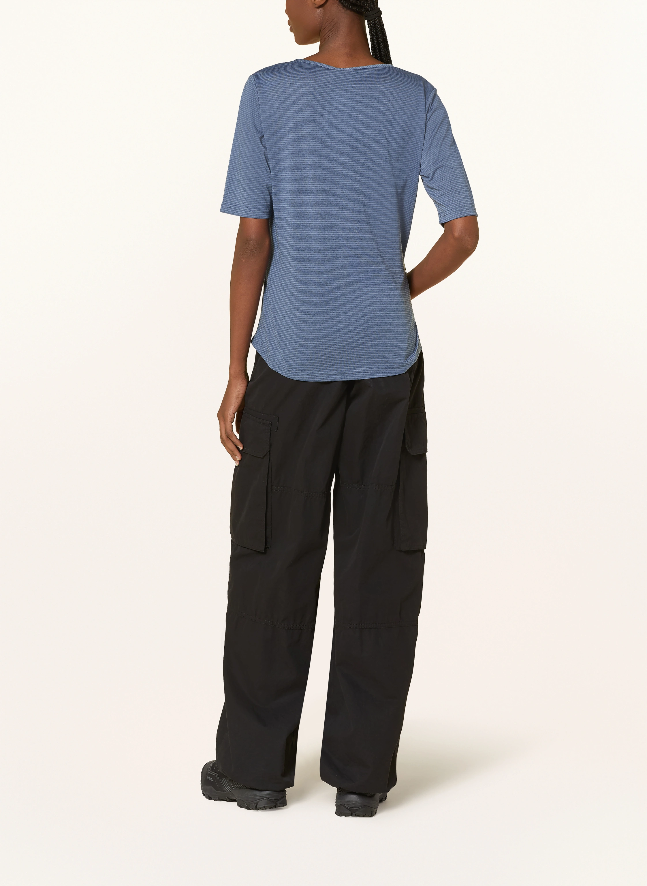 me°ru' T-shirt RUNDU: DARK BLUE