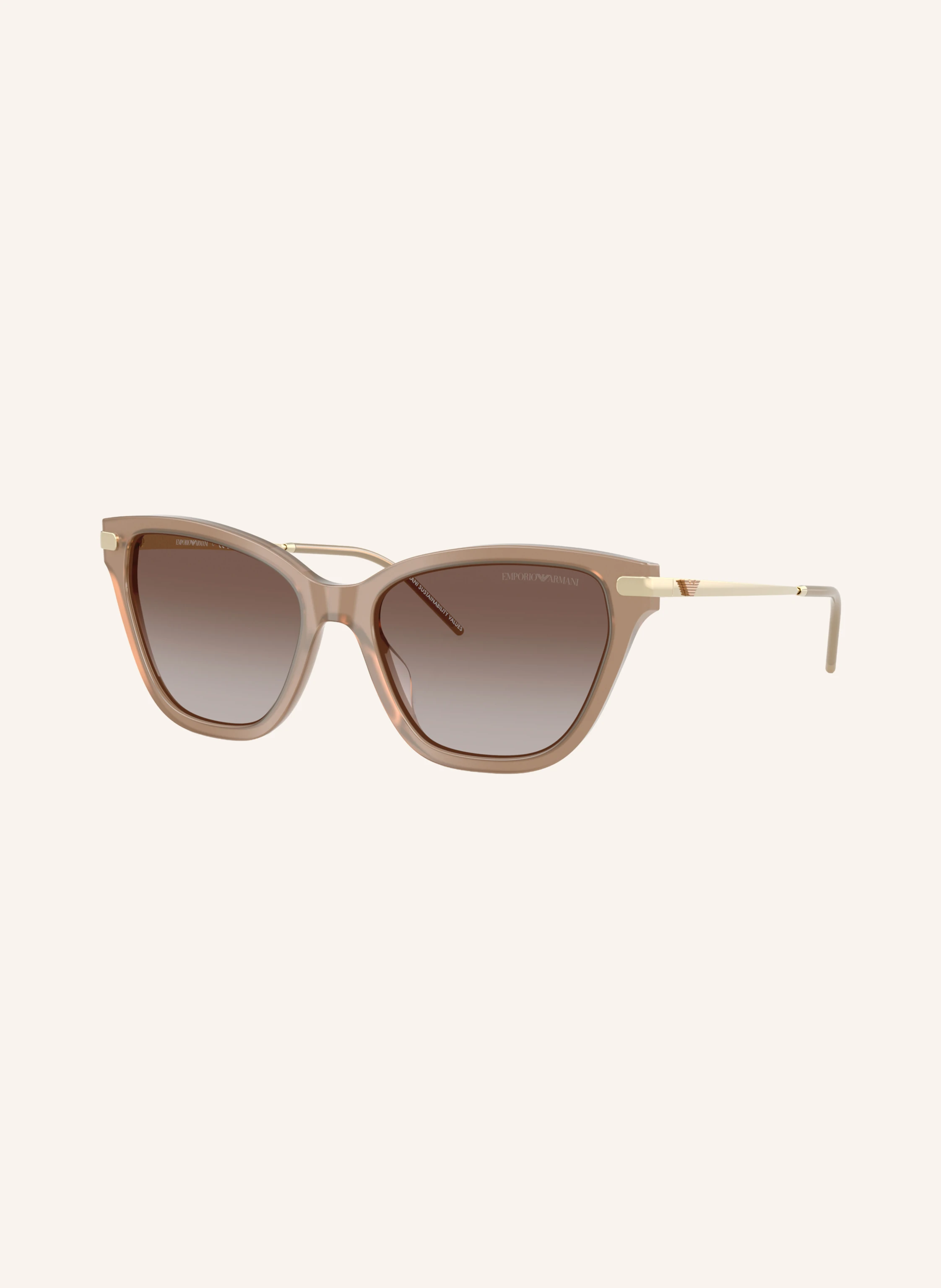 EMPORIO ARMANI Ochelari de soare EA4251: MARO DESCHIS/ MARO DESCHIS DEGRADAT