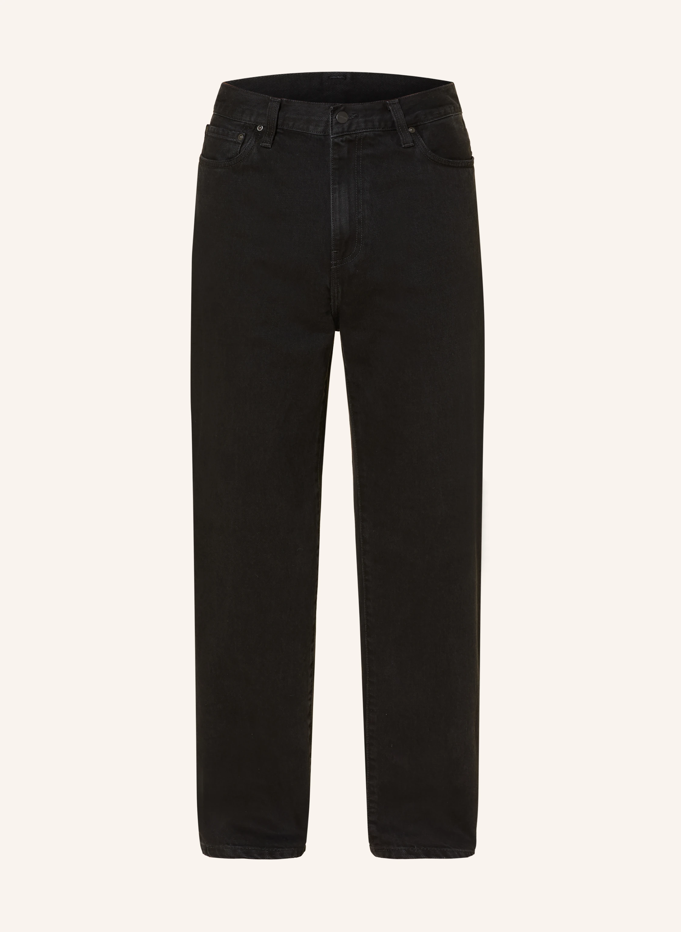 carhartt WIP AARON Straight Fit Jeans: 8906 Black