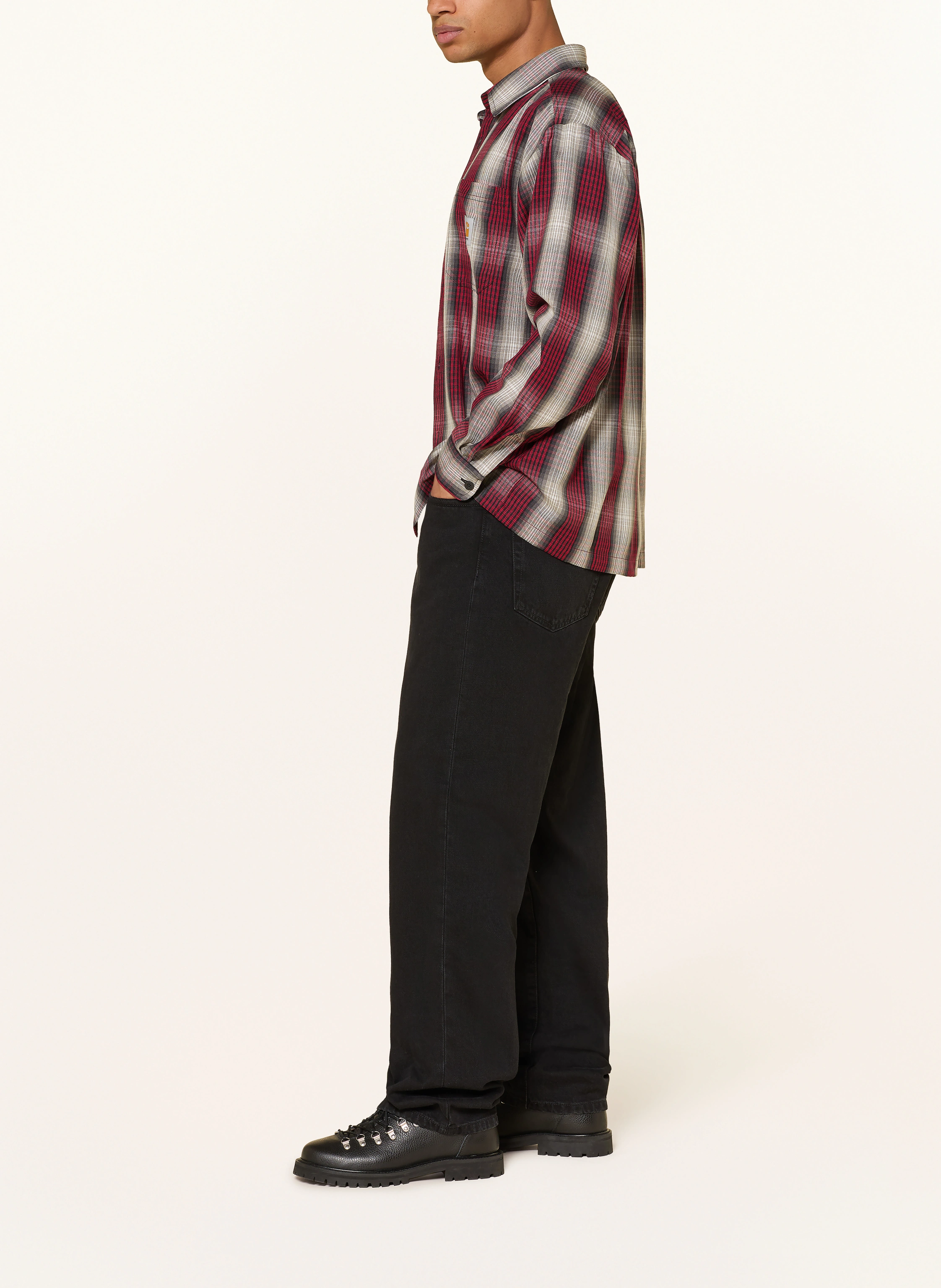carhartt WIP AARON Straight Fit Jeans: 8906 Black