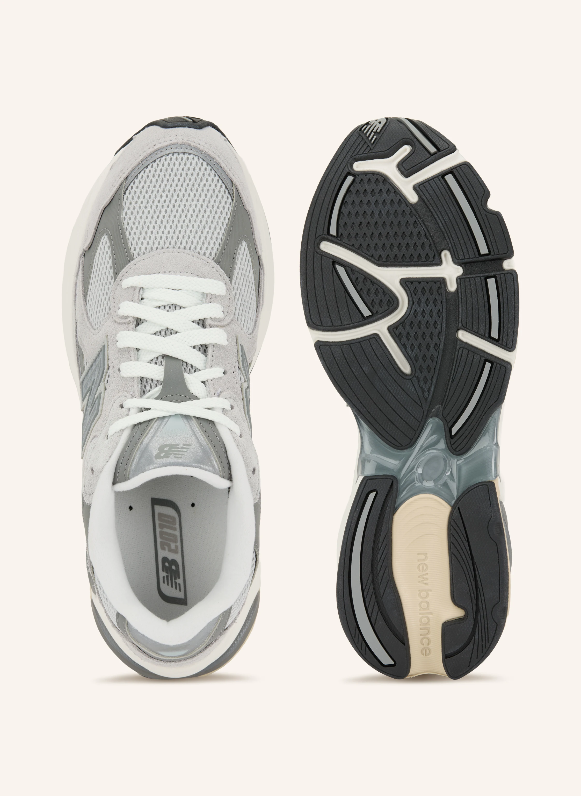 new balance ABZORB 2010 Sneakers: LIGHT GRAY / GRAY