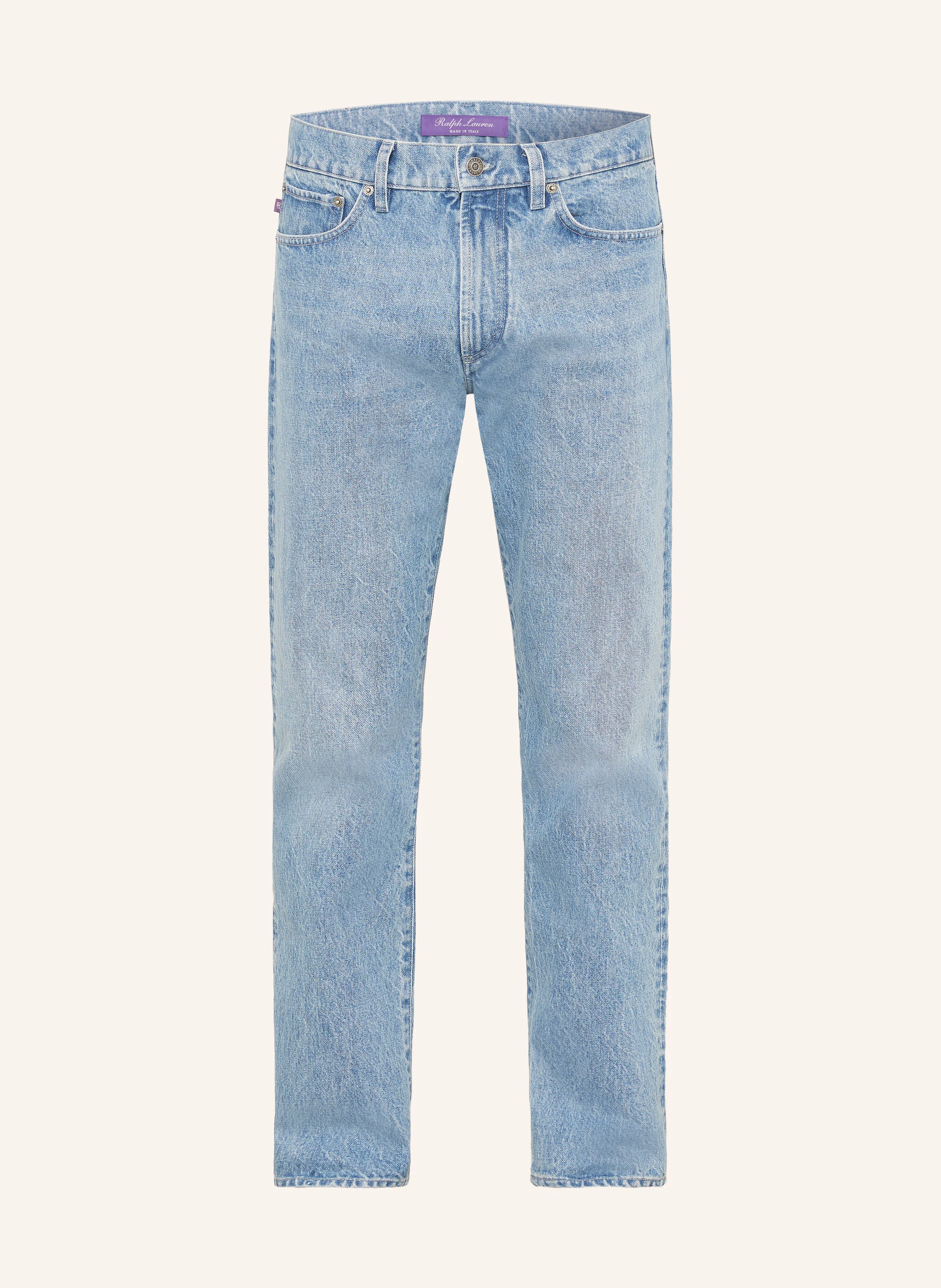 RALPH LAUREN PURPLE LABEL Slim-fit jeans in 003 light indigo