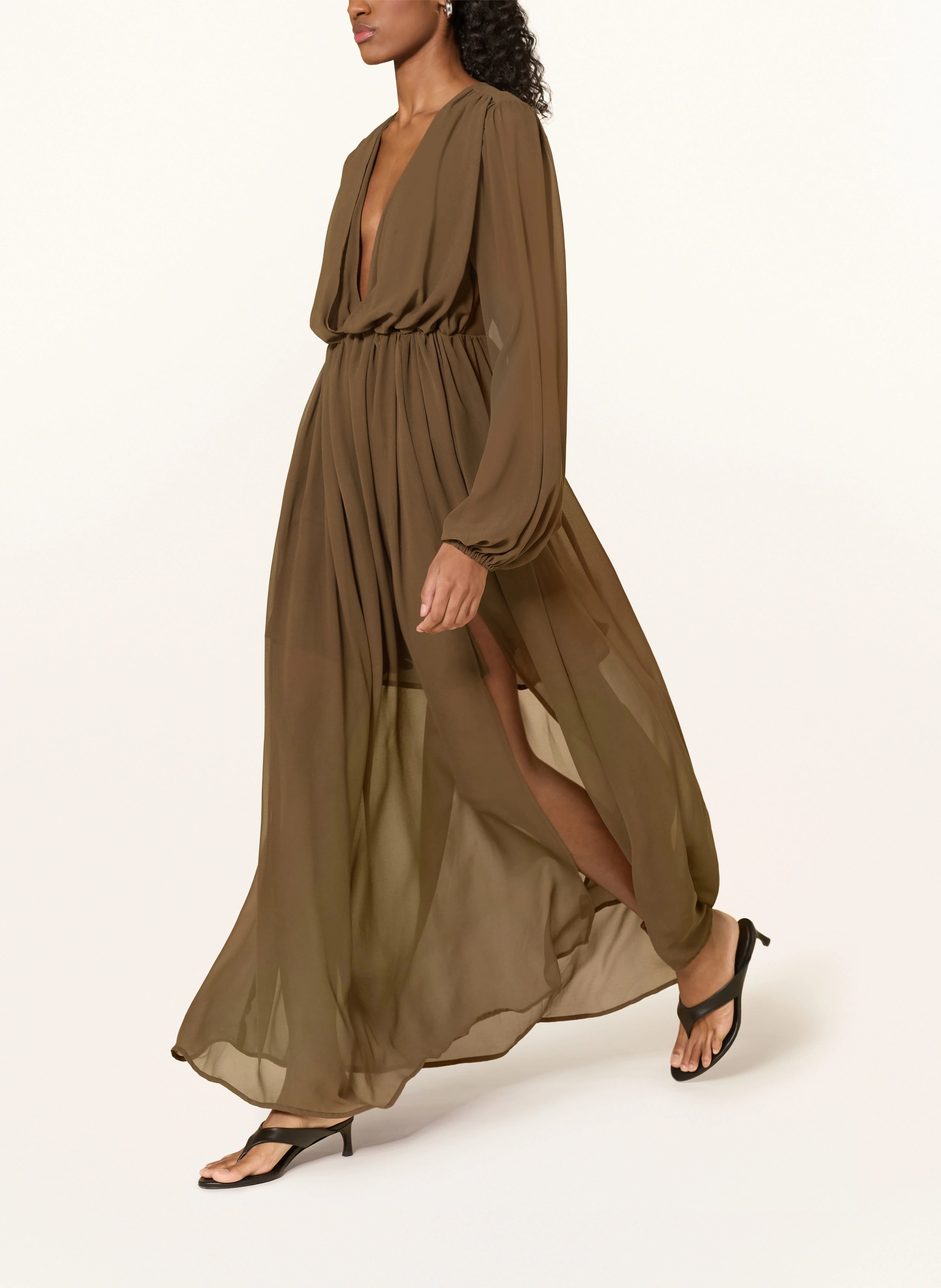 GESTUZ GZDARLY Dress in dark brown