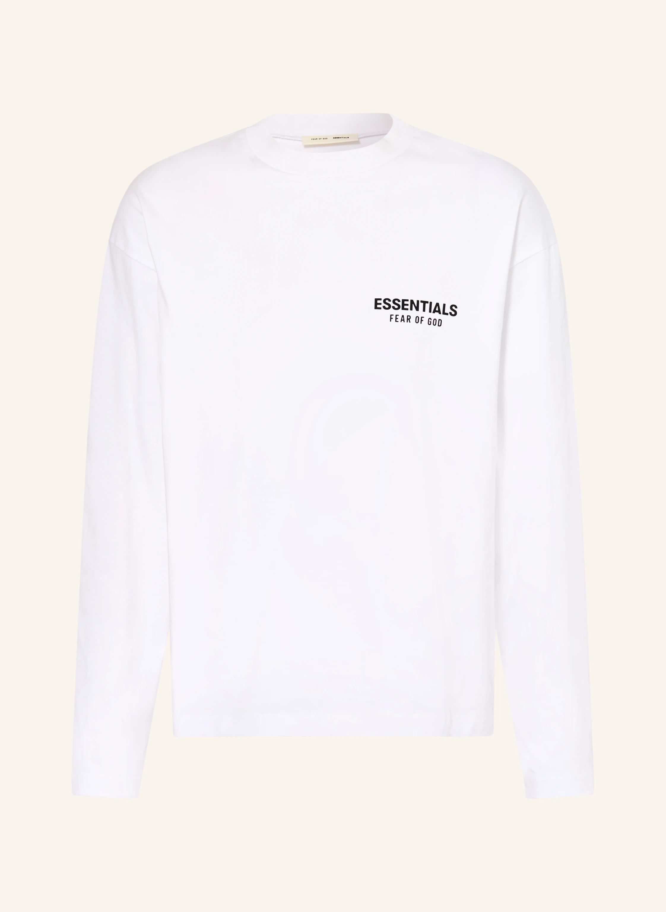 ESSENTIALS - FEAR OF GOD Long-sleeve shirt in white