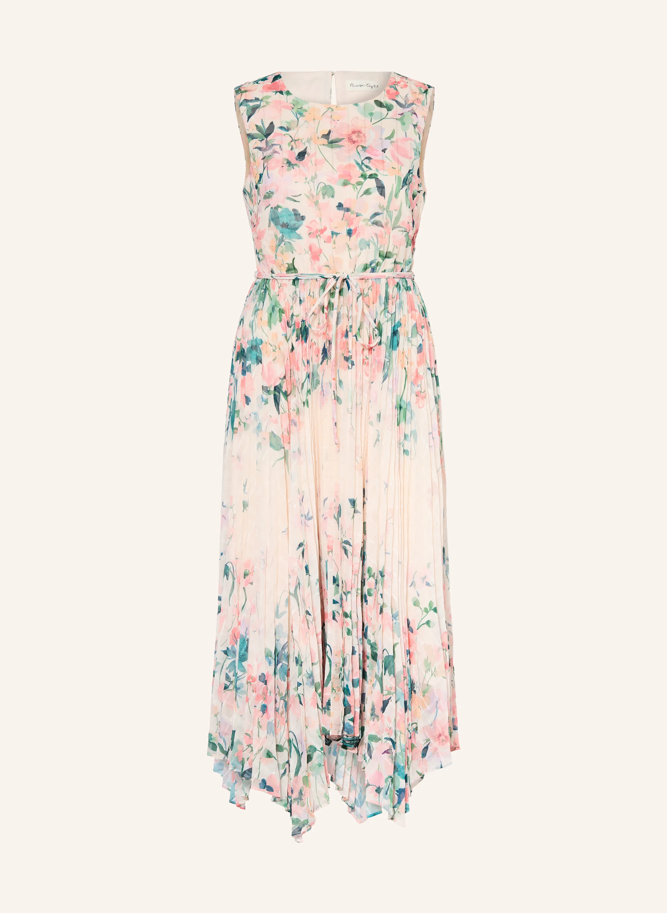 Phase Eight GEORGIANA dress with pleats in rose