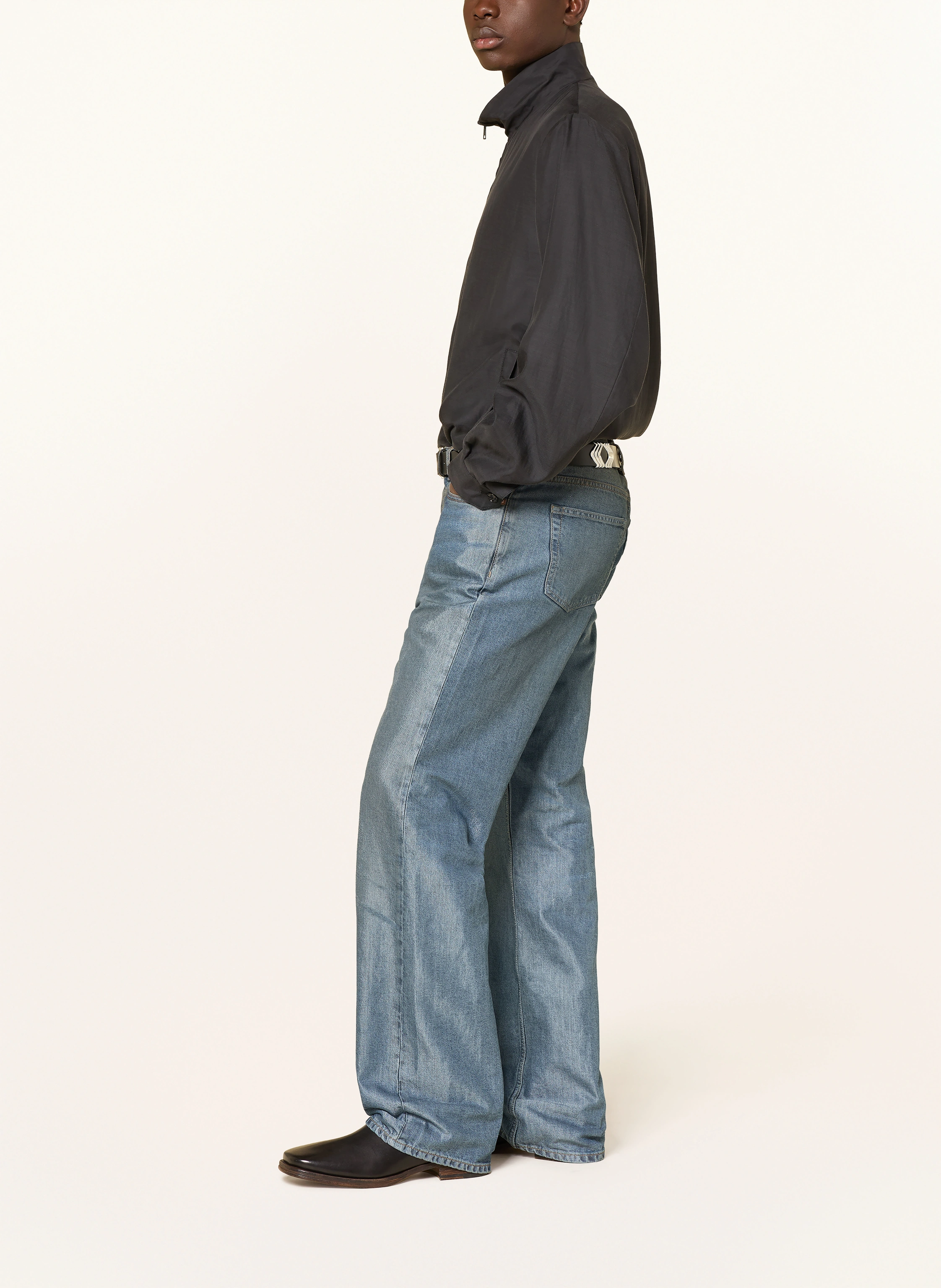 OUR LEGACY CARLSON Regular Fit Jeans in kintsugi wash