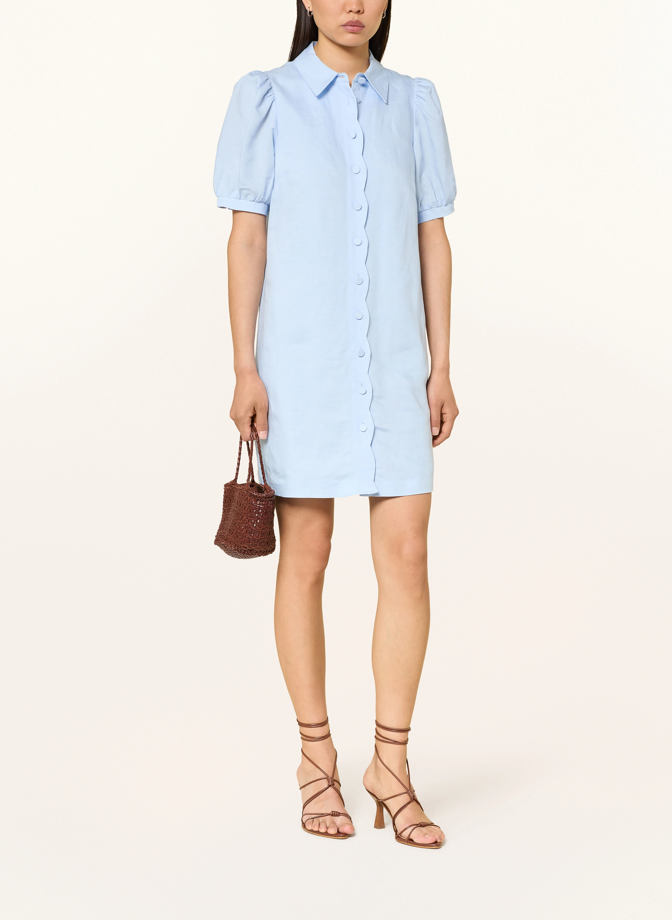 white christmas dresses Candice Perfect Knit Denim Mini Dress – bfree boutique