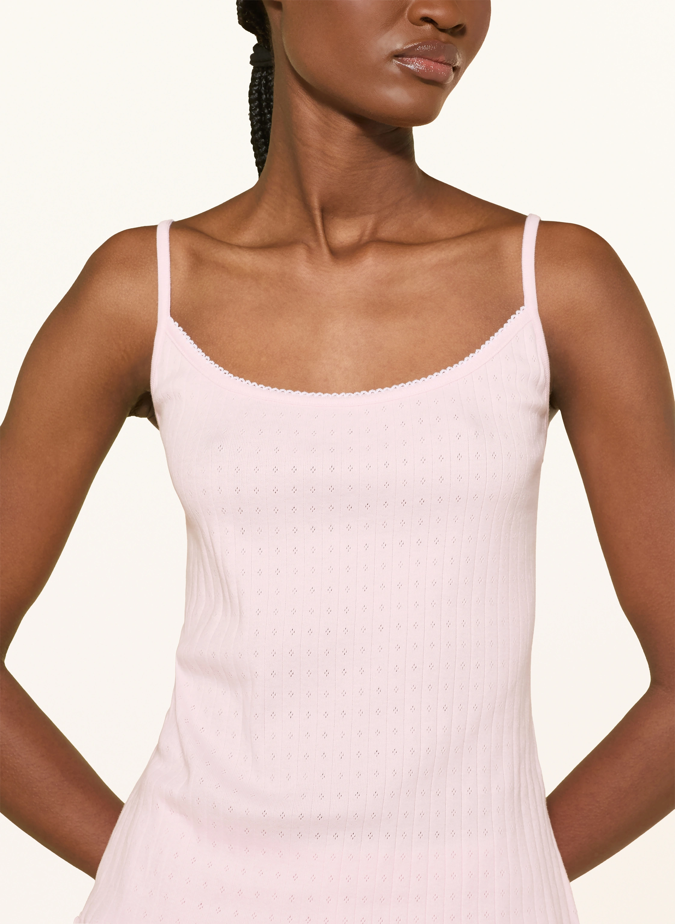 mey POINTELLE DREAMS Sleep Top Series: PINK