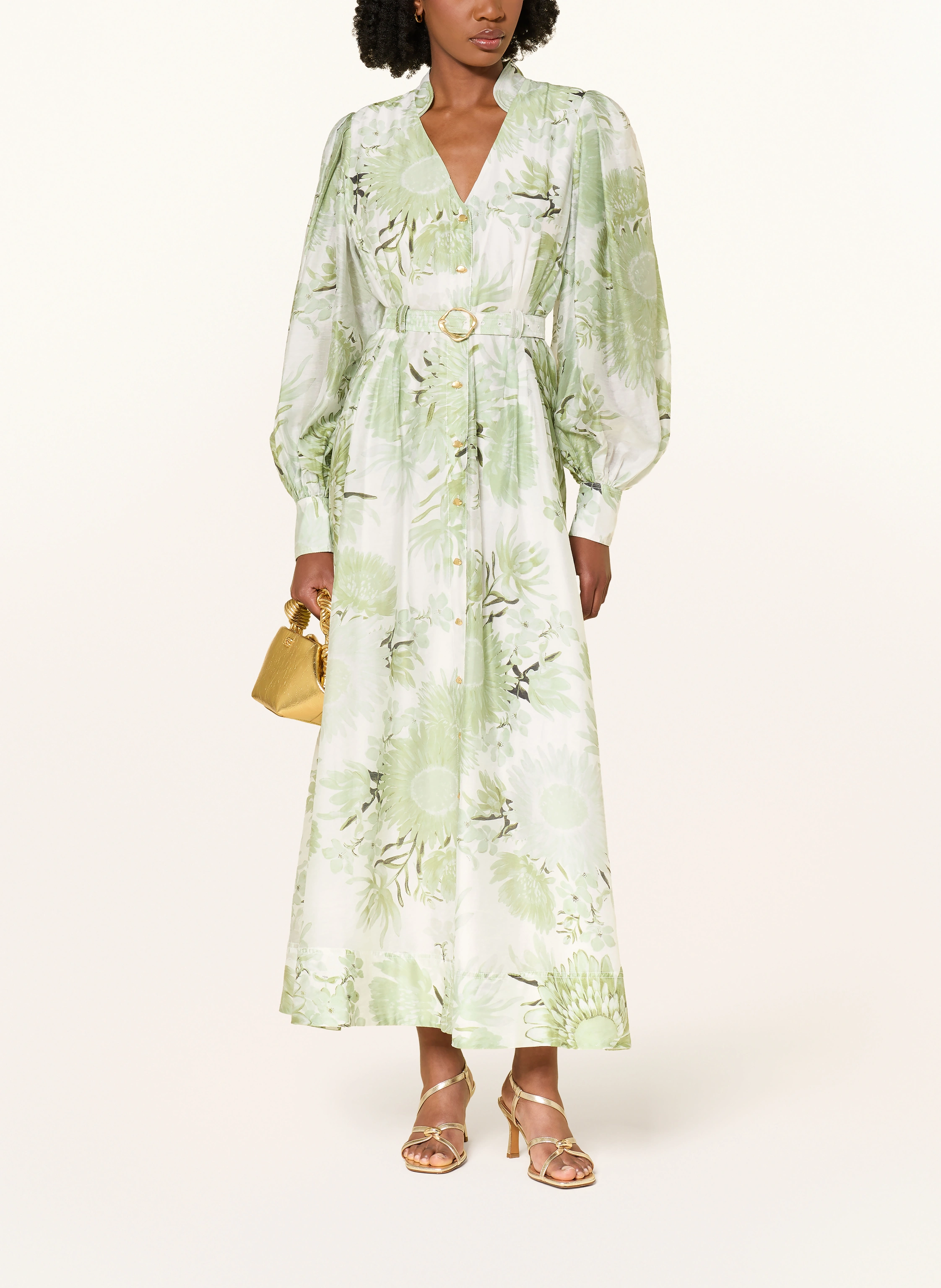 aje lime green dress Quintette Textured Mini Dress-LIGHT LIME GREEN / 4