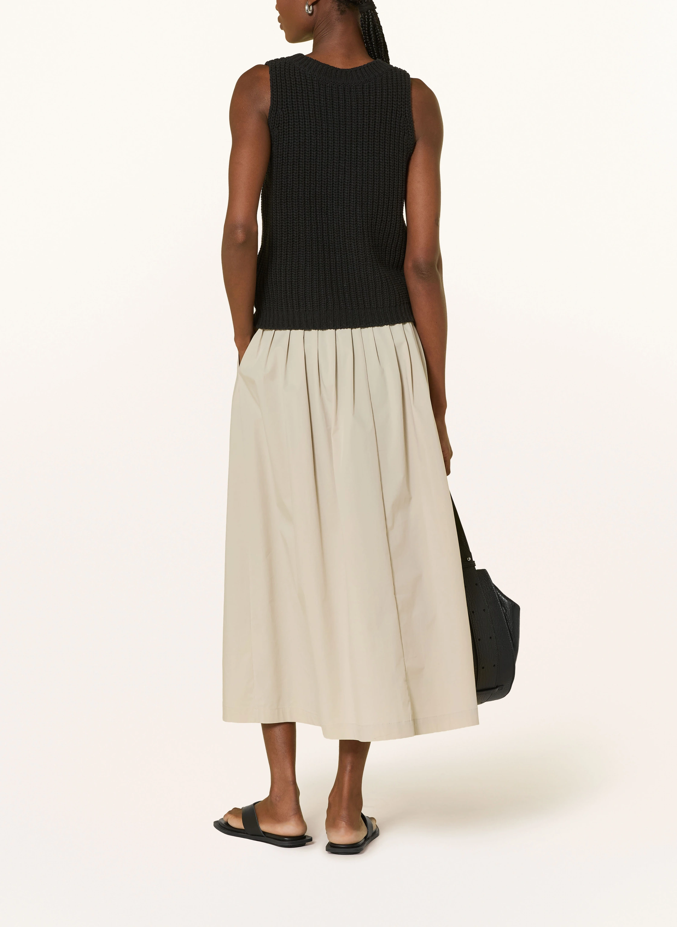 Marc O'Polo Pleated skirt: BEIGE