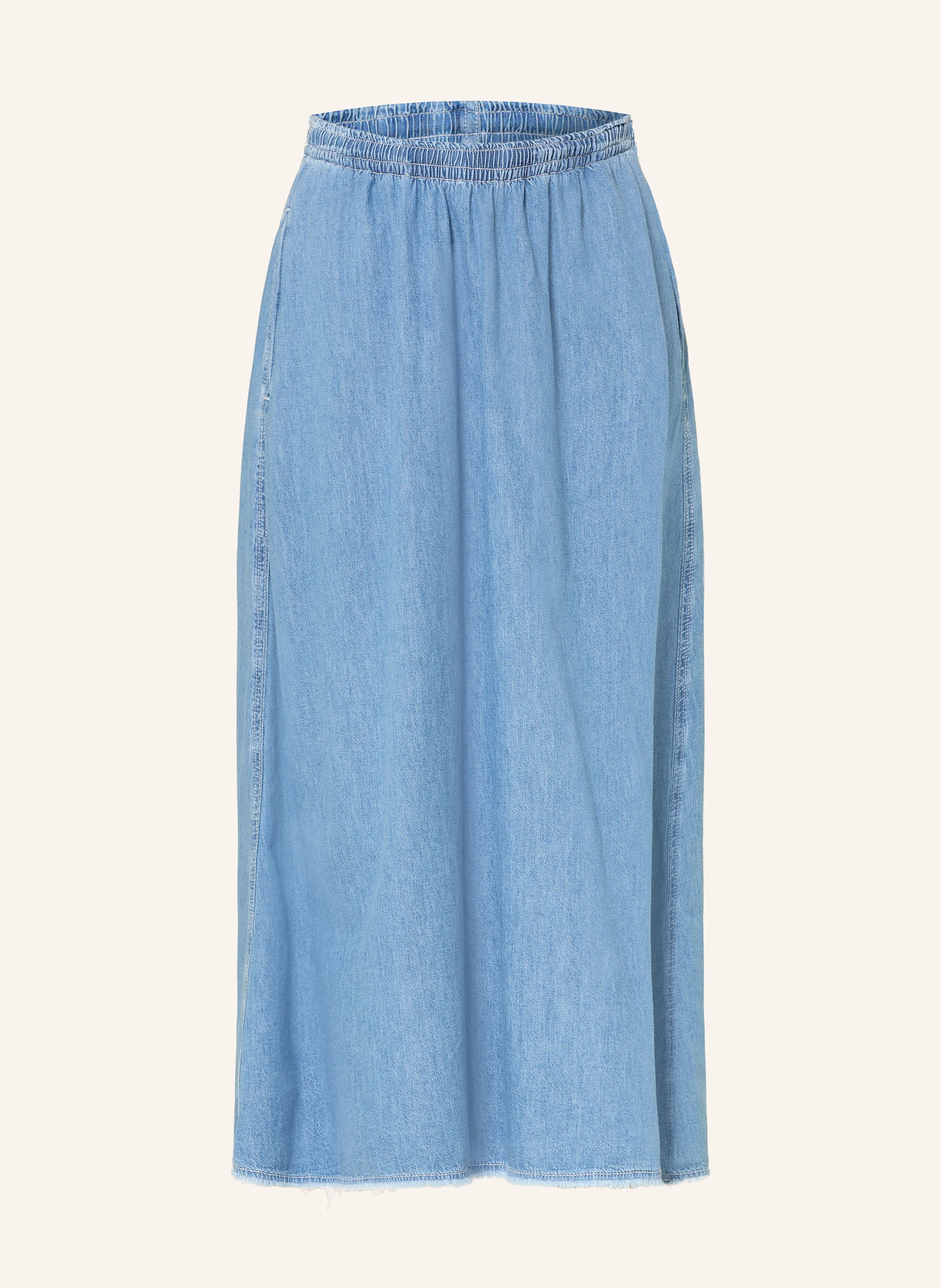 American Vintage IZEWAY denim skirt in blue