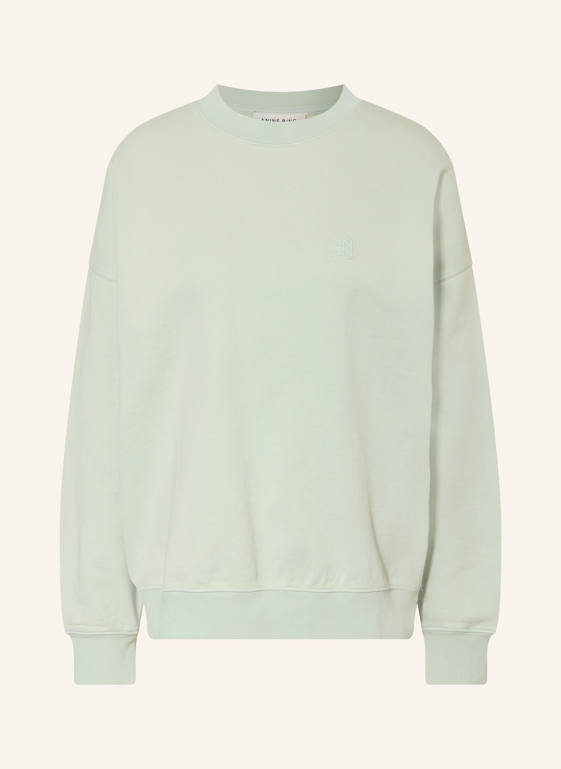 ANINE BING MILES Sweatshirt: LIGHT GREEN