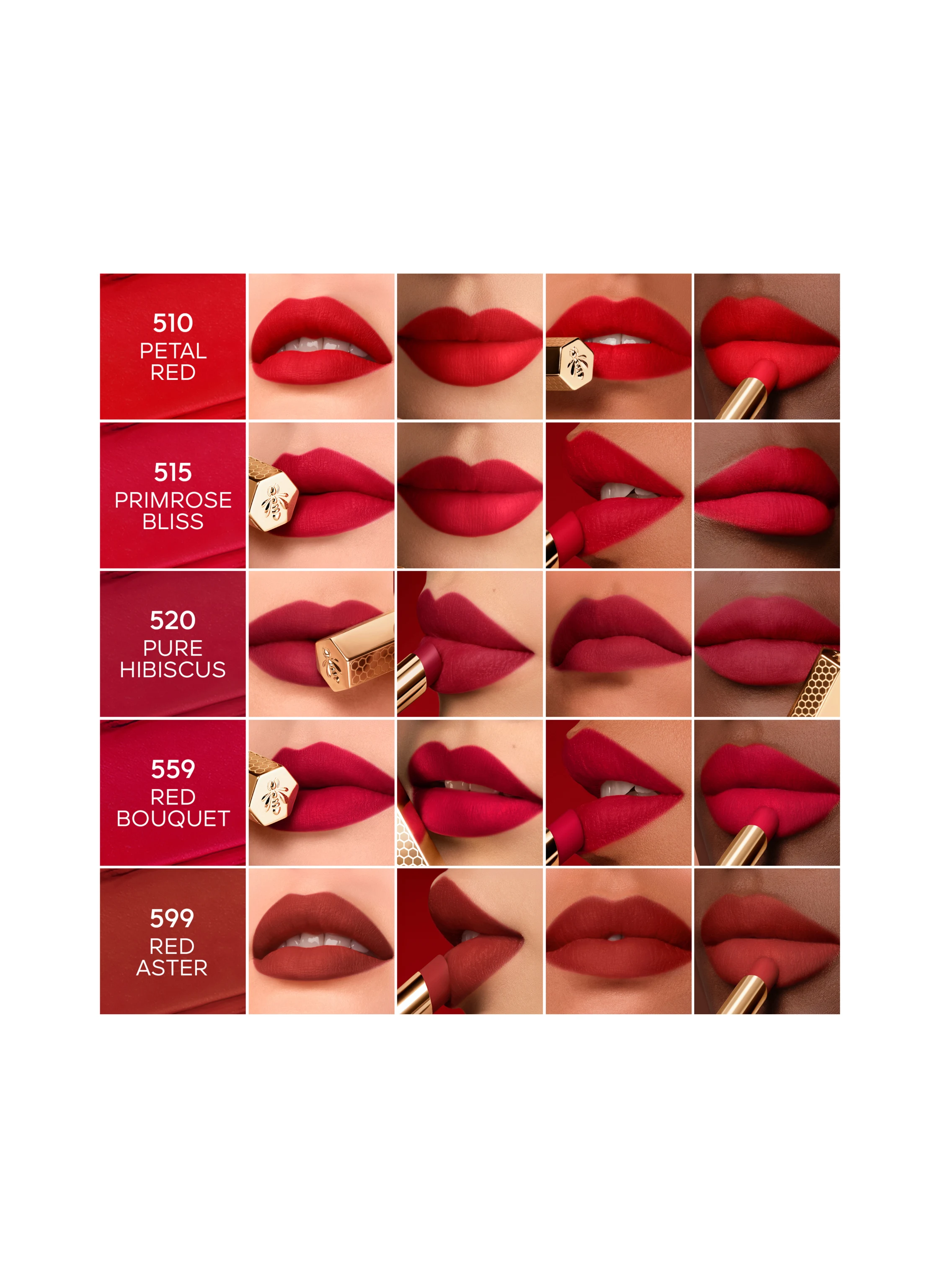 GUERLAIN KISSKISS REFILL: 559 RED BOUQUET