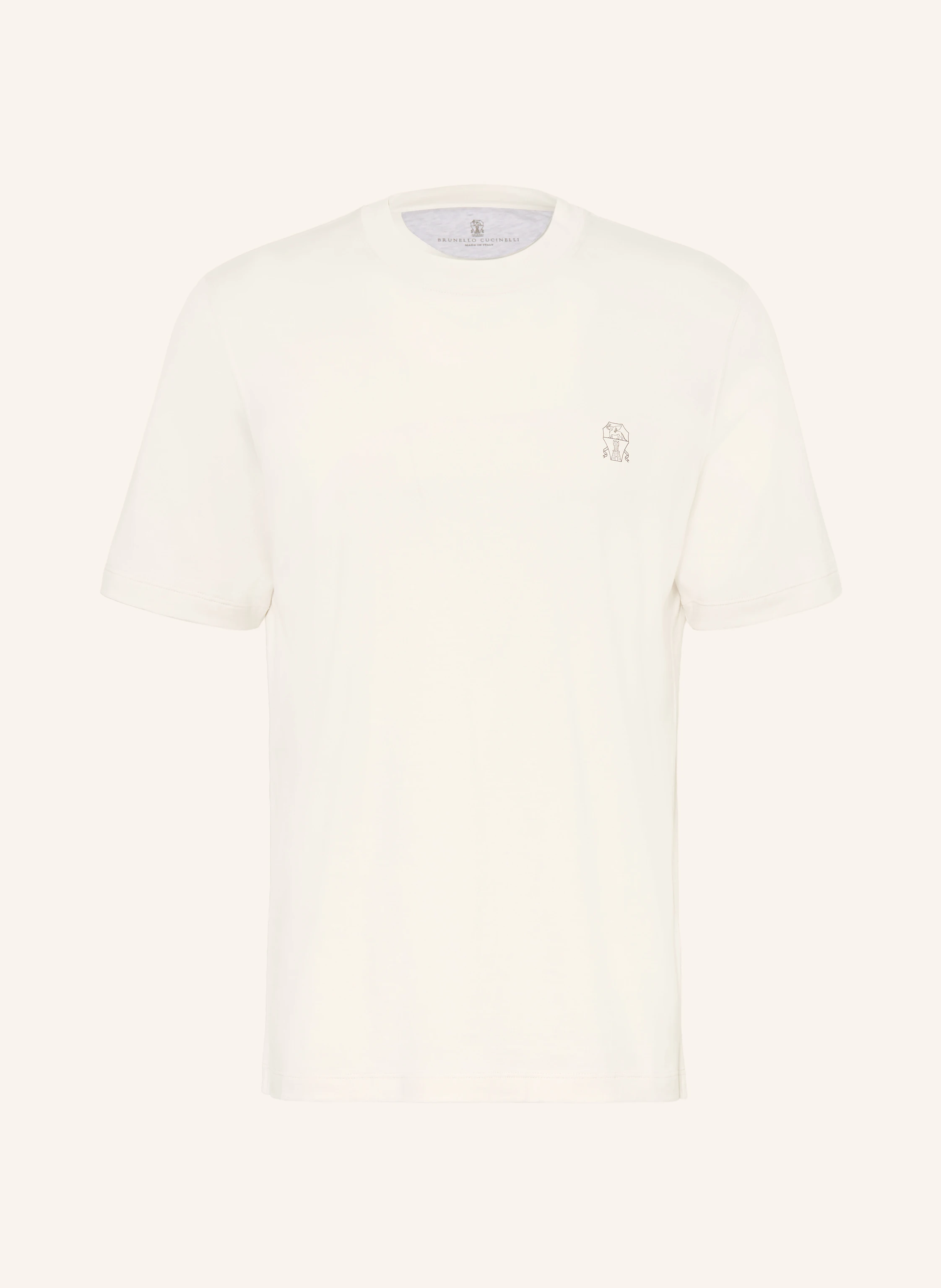 BRUNELLO CUCINELLI T-shirt in ecru