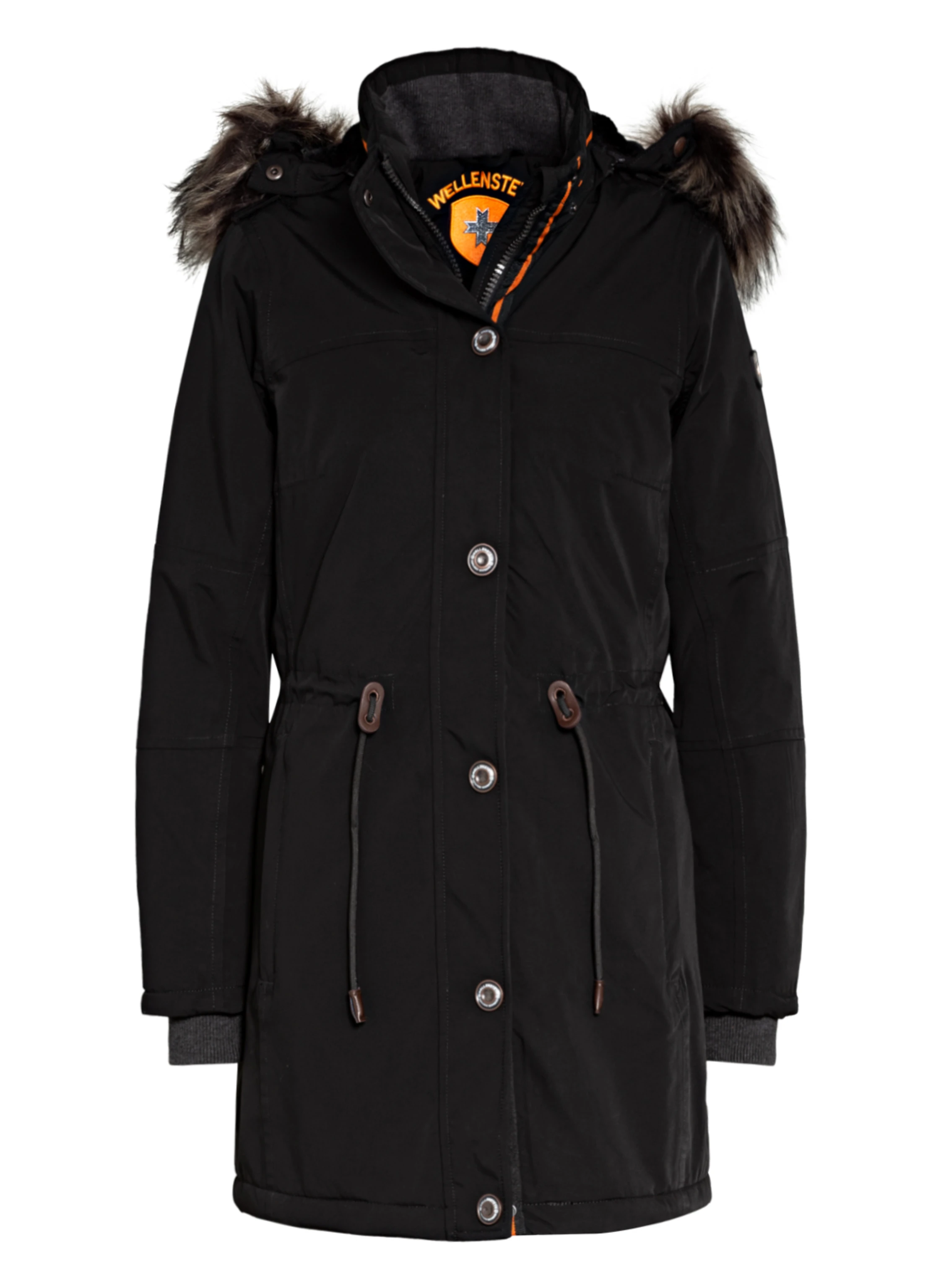 WELLENSTEYN Parka WOLKENLOS in schwarz