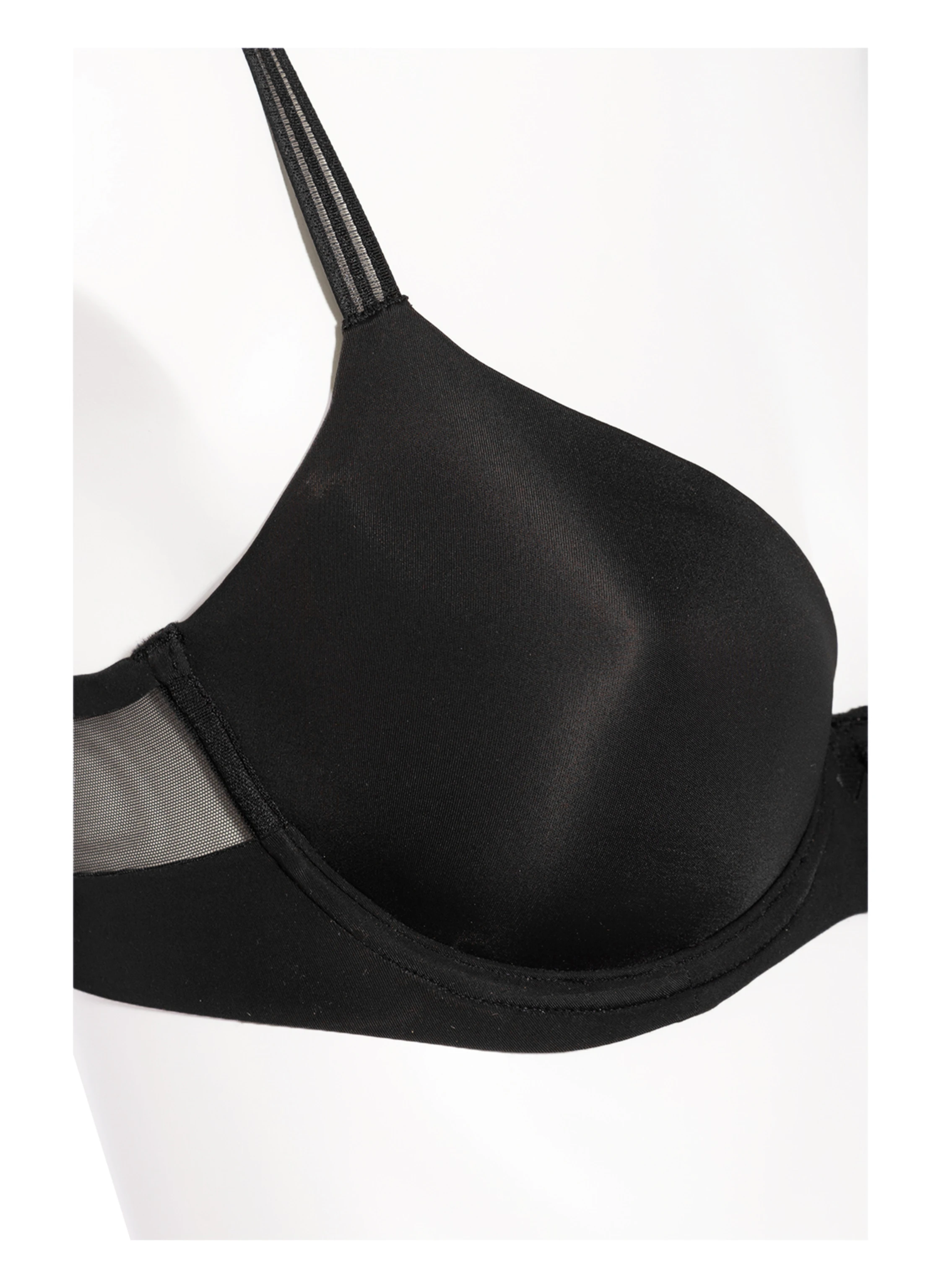 MARIE JO LOUIE molded bra: BLACK