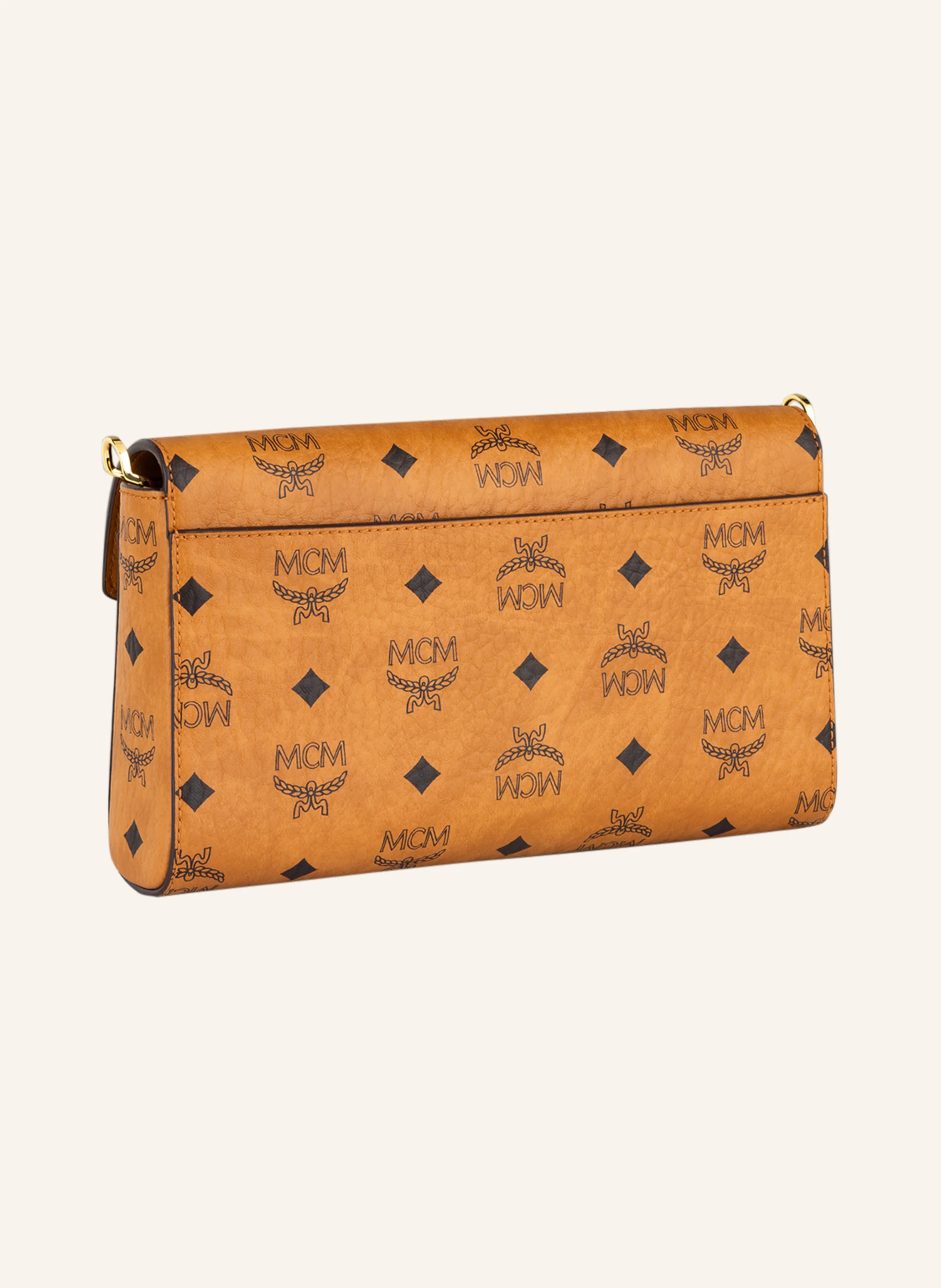 MCM Crossbody bag MILLIE MEDIUM in cognac