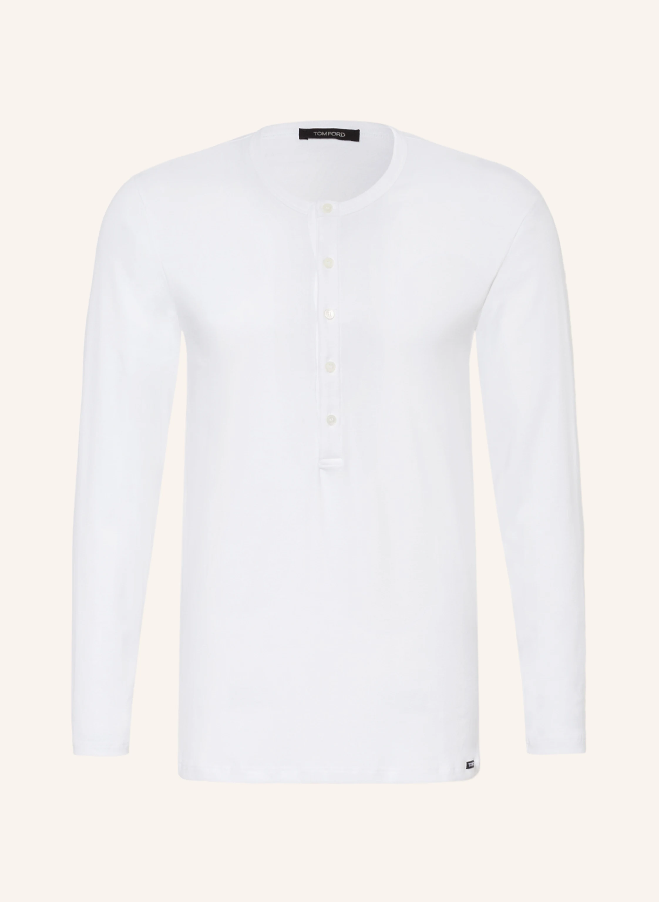 TOM FORD Long sleeve shirt in white