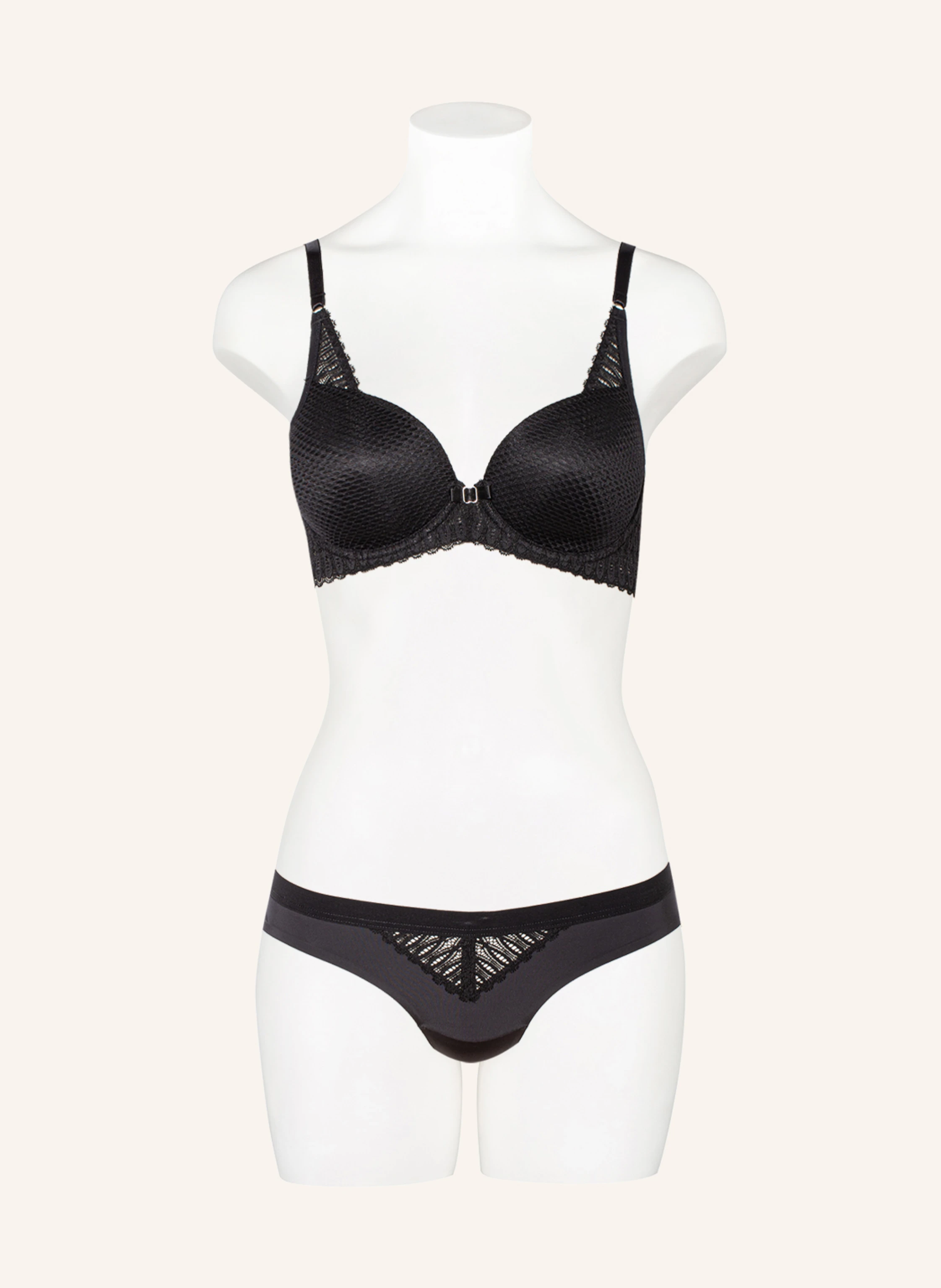 Triumph Sutien cu cupe AURA SPOTLIGHT: NEGRU