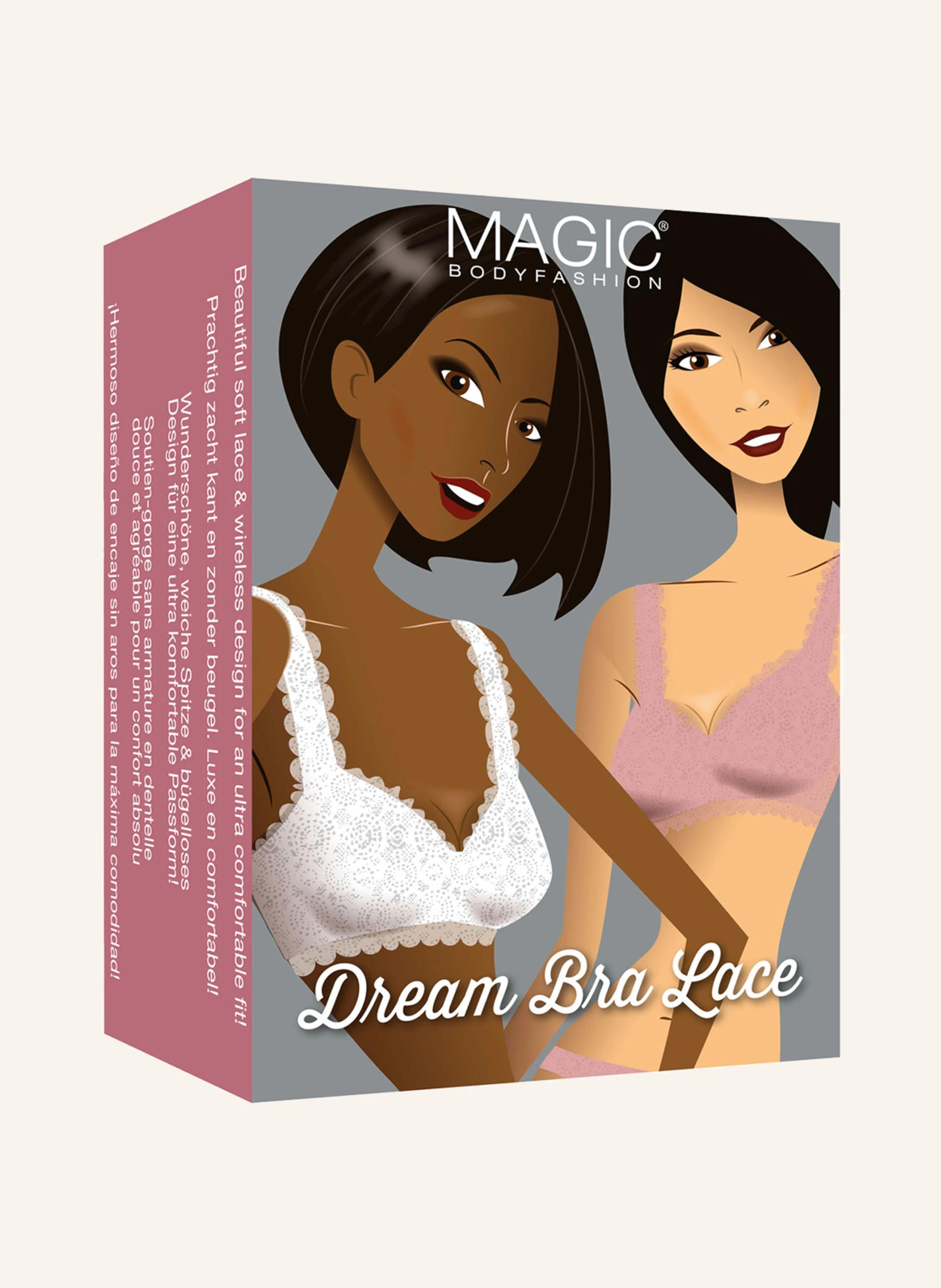 MAGIC Bodyfashion Bustier DREAM BRA LACE: SORT
