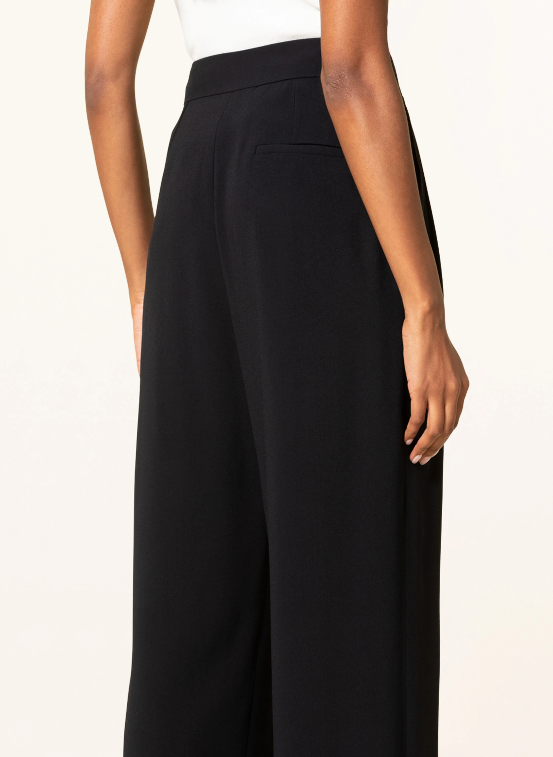 パンツ Archive EMRORIO ARMANI wide slacks EMPORIO ARMANI Wide leg trousers in black