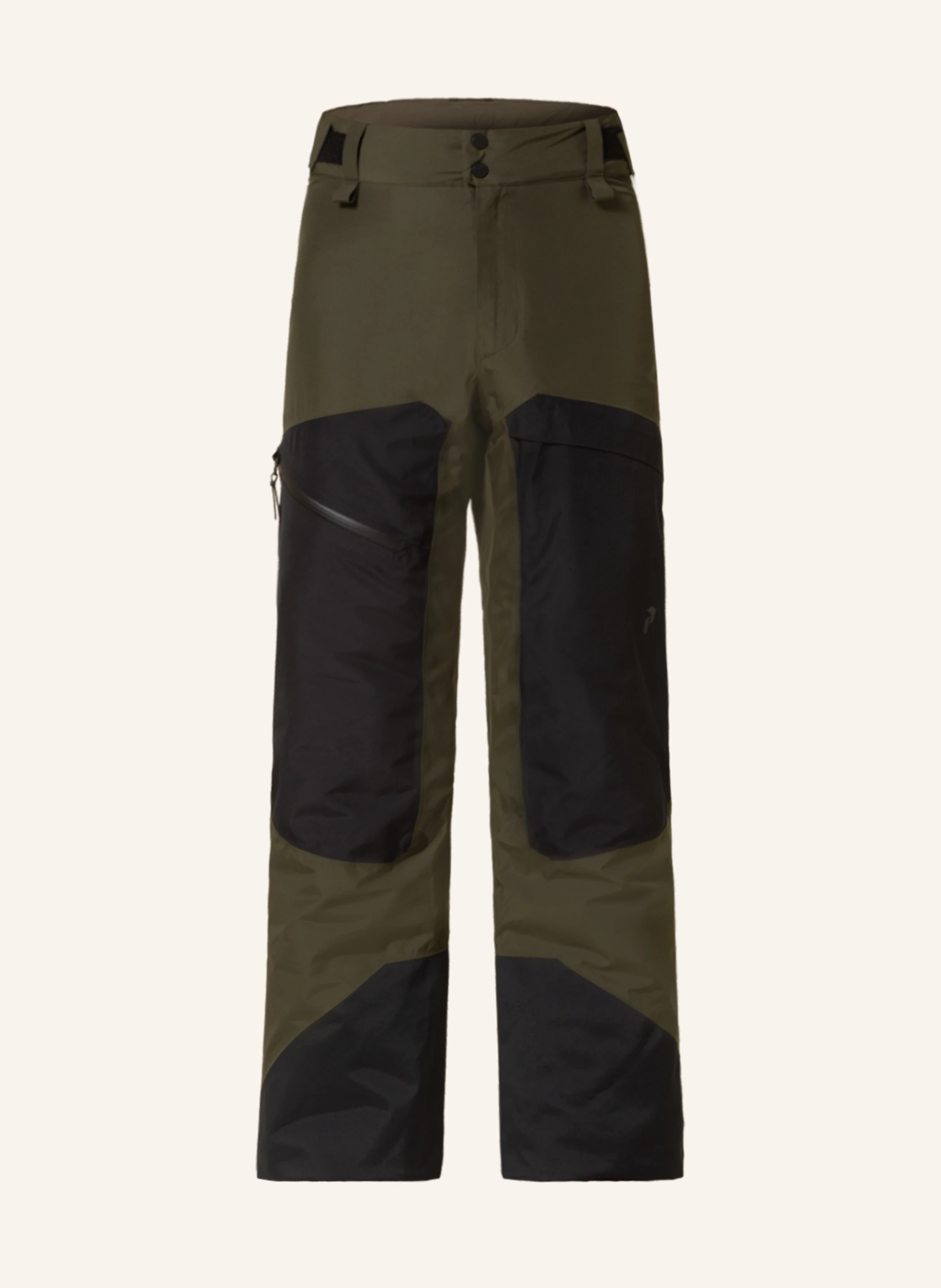 Peak Performance Ski pants GRAVITY GTX in dark green/ black
