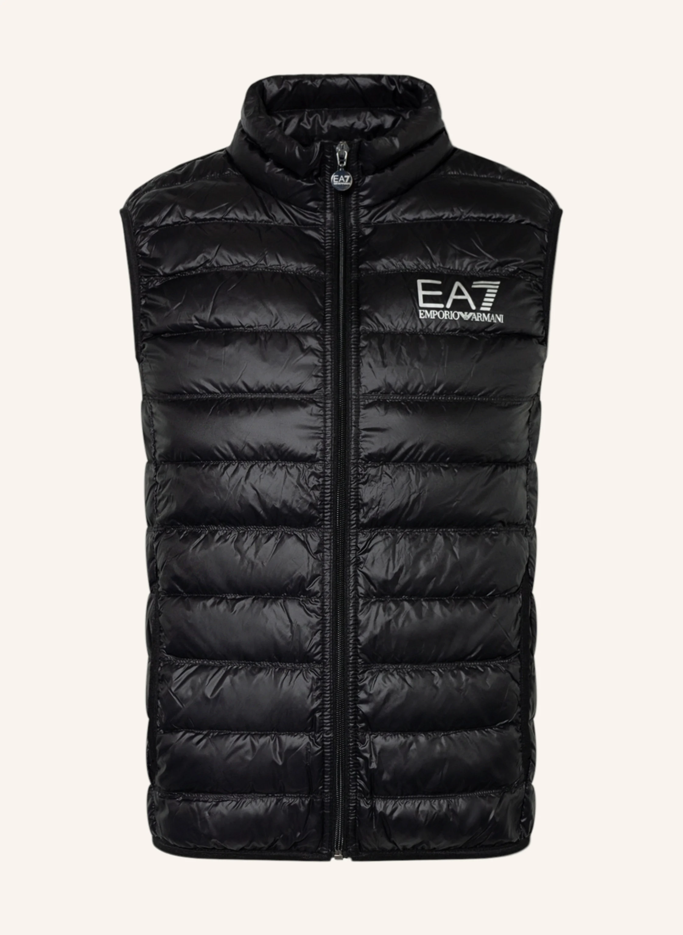 EMPOLIO ARMANI】mouton leather vest Emporio Armani Leather Vest