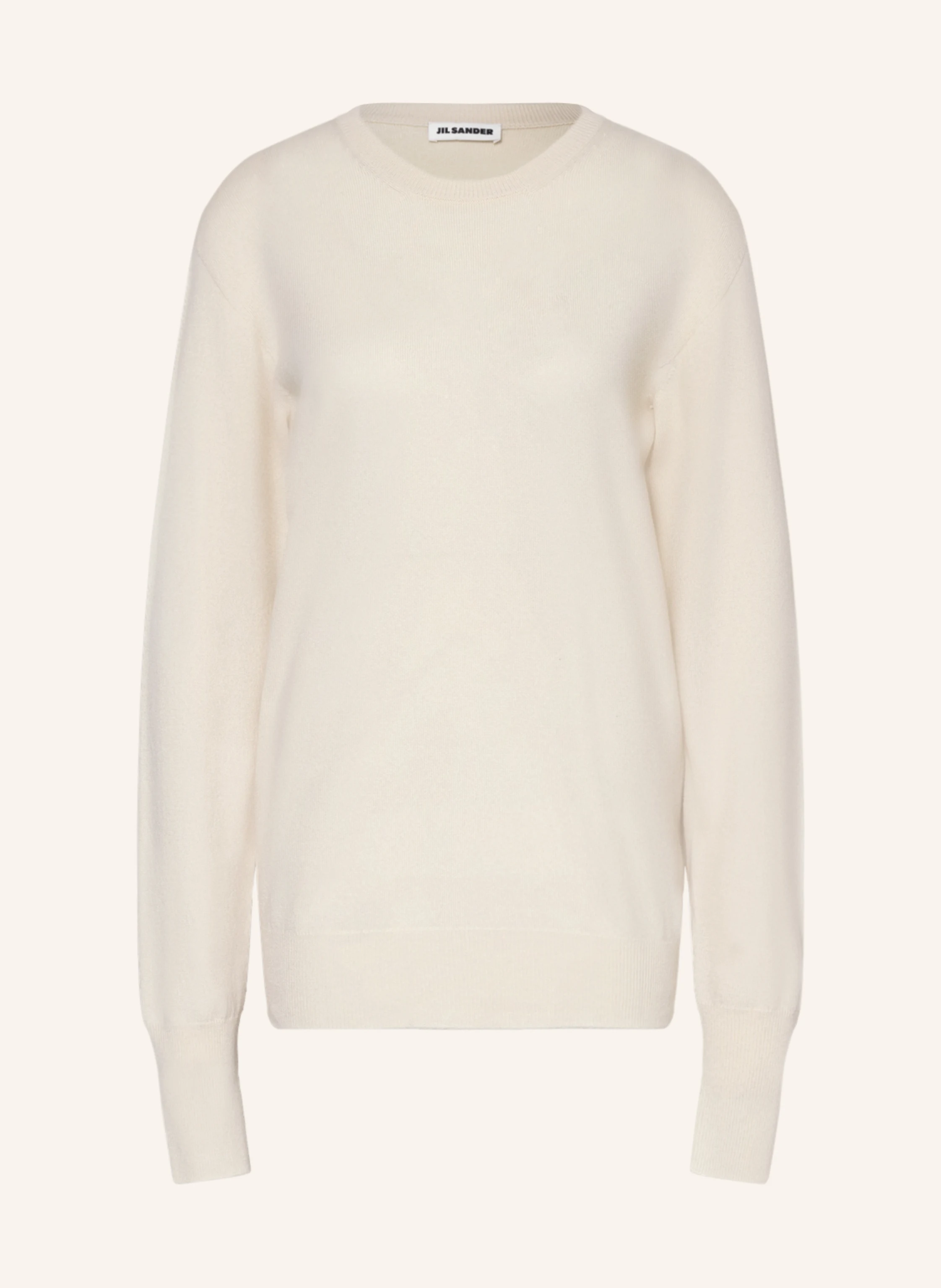 JIL SANDER Cashmere sweater in cream