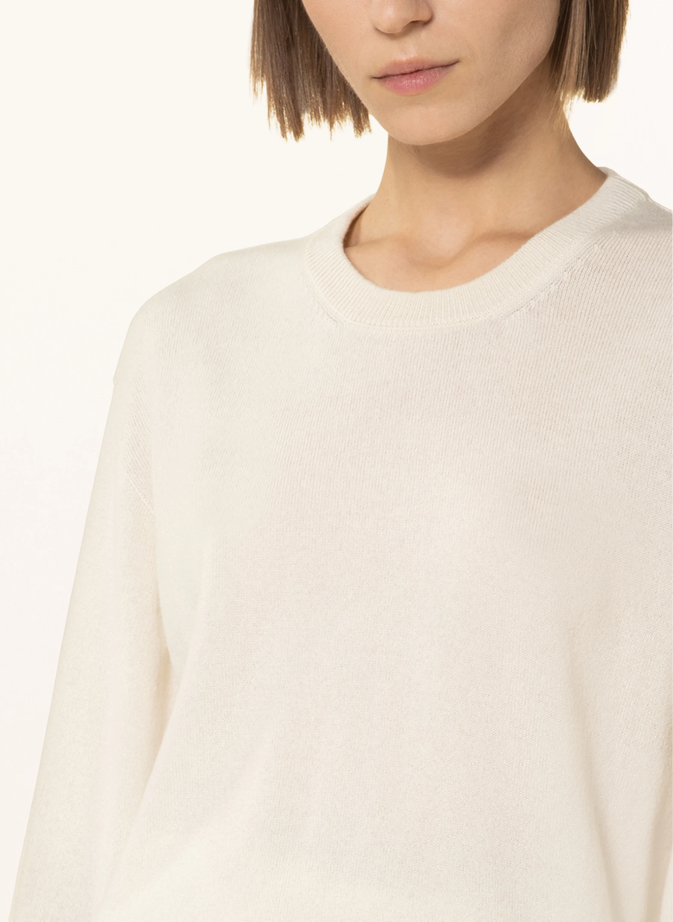 JIL SANDER Cashmere sweater in cream