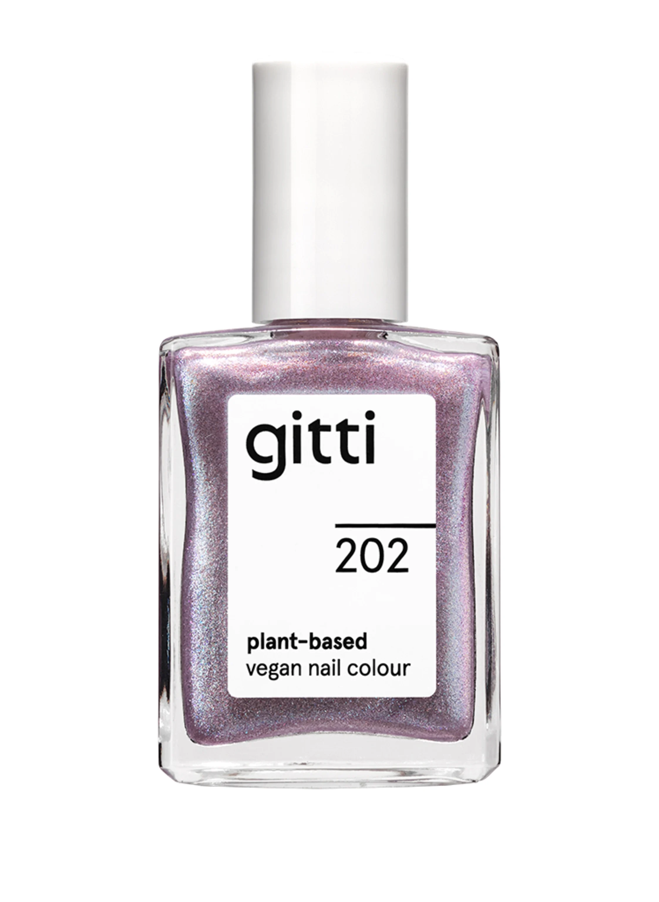 gitti PLANT-BASED VEGAN NAIL COLOUR Nagellack in 202 mauve