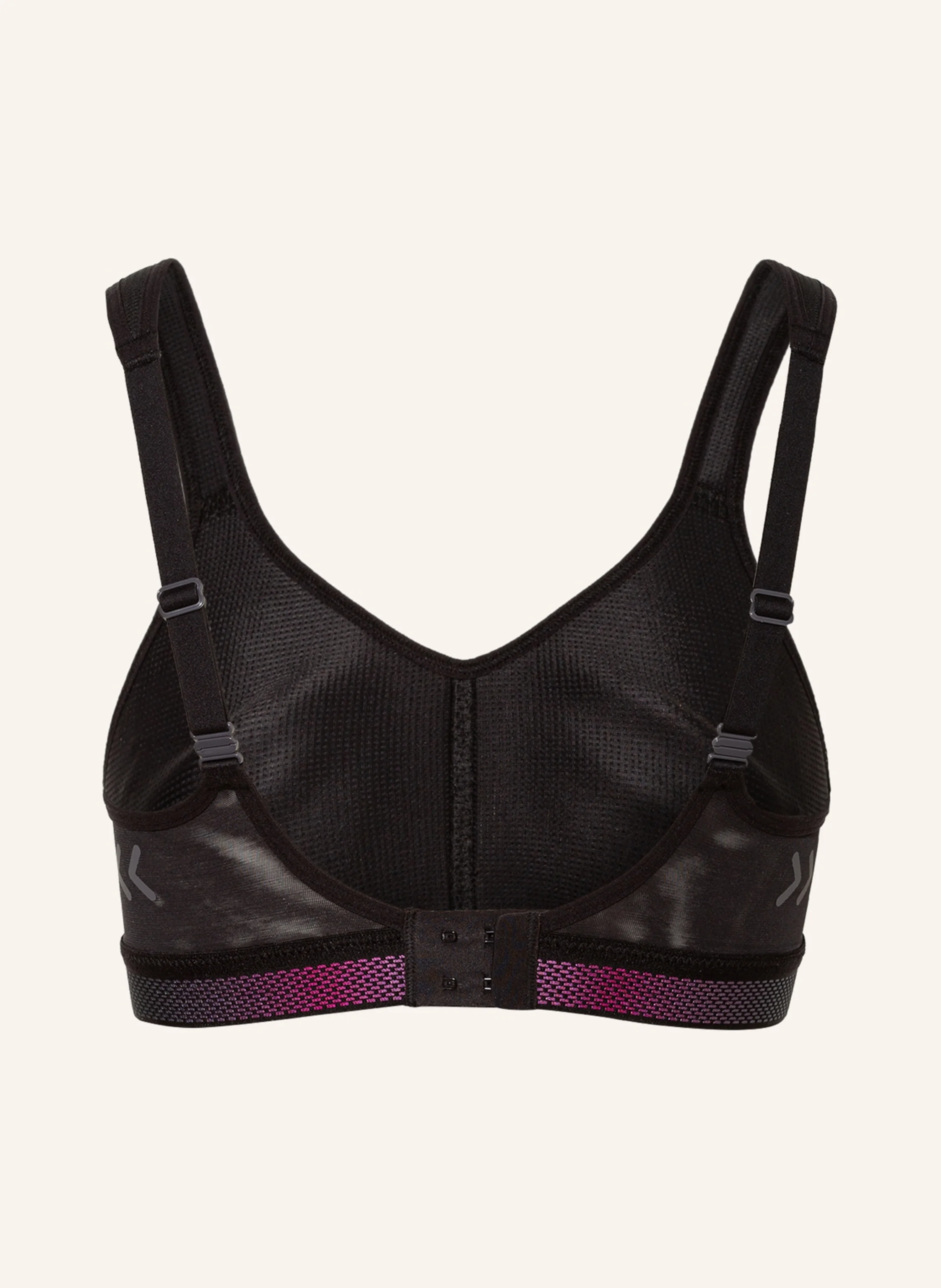 Triumph Soutien-gorge de sport TRIACTION CARDIO FLOW en noir/ rose