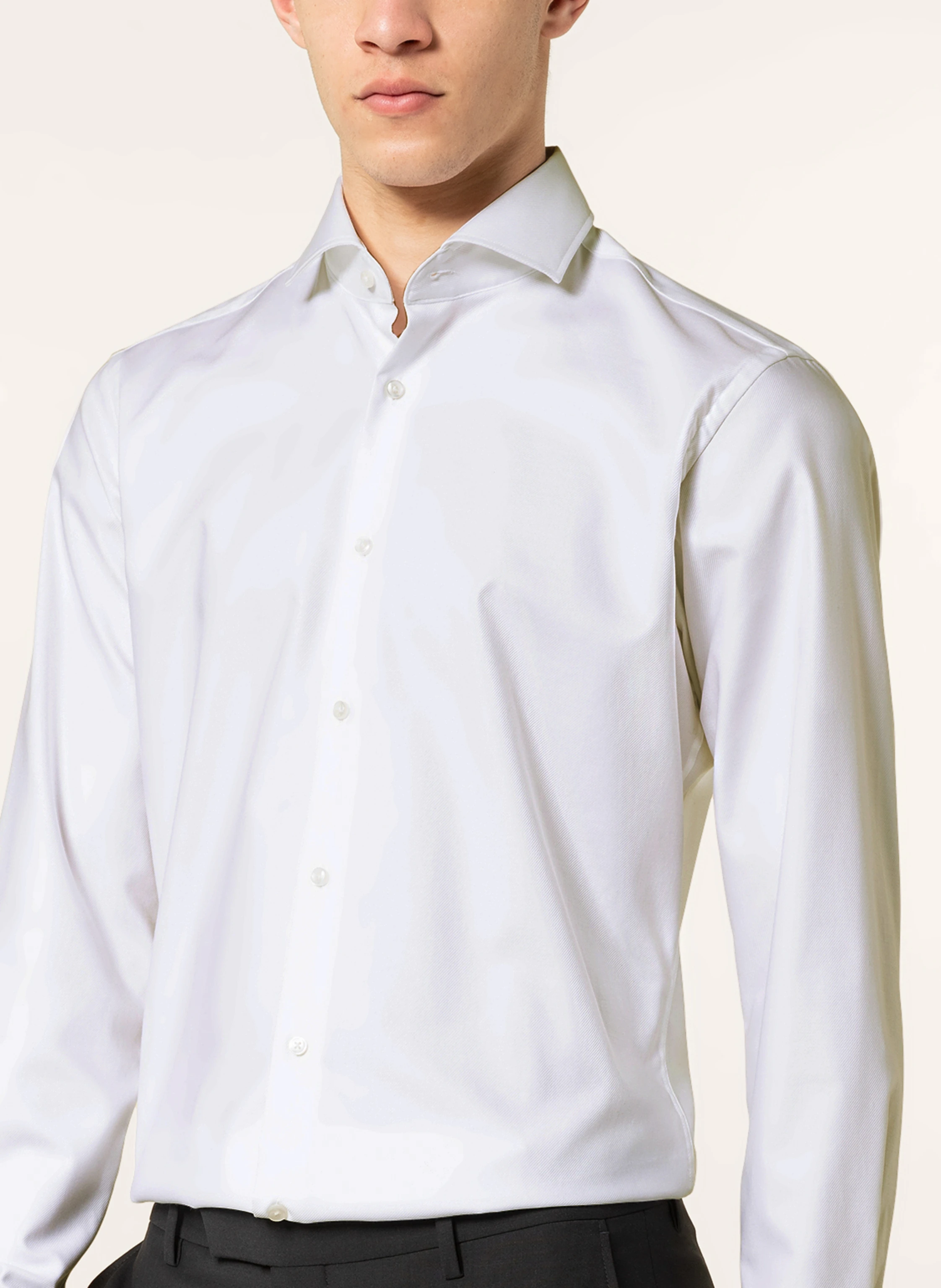 BOSS Shirt HANK slim fit: WHITE