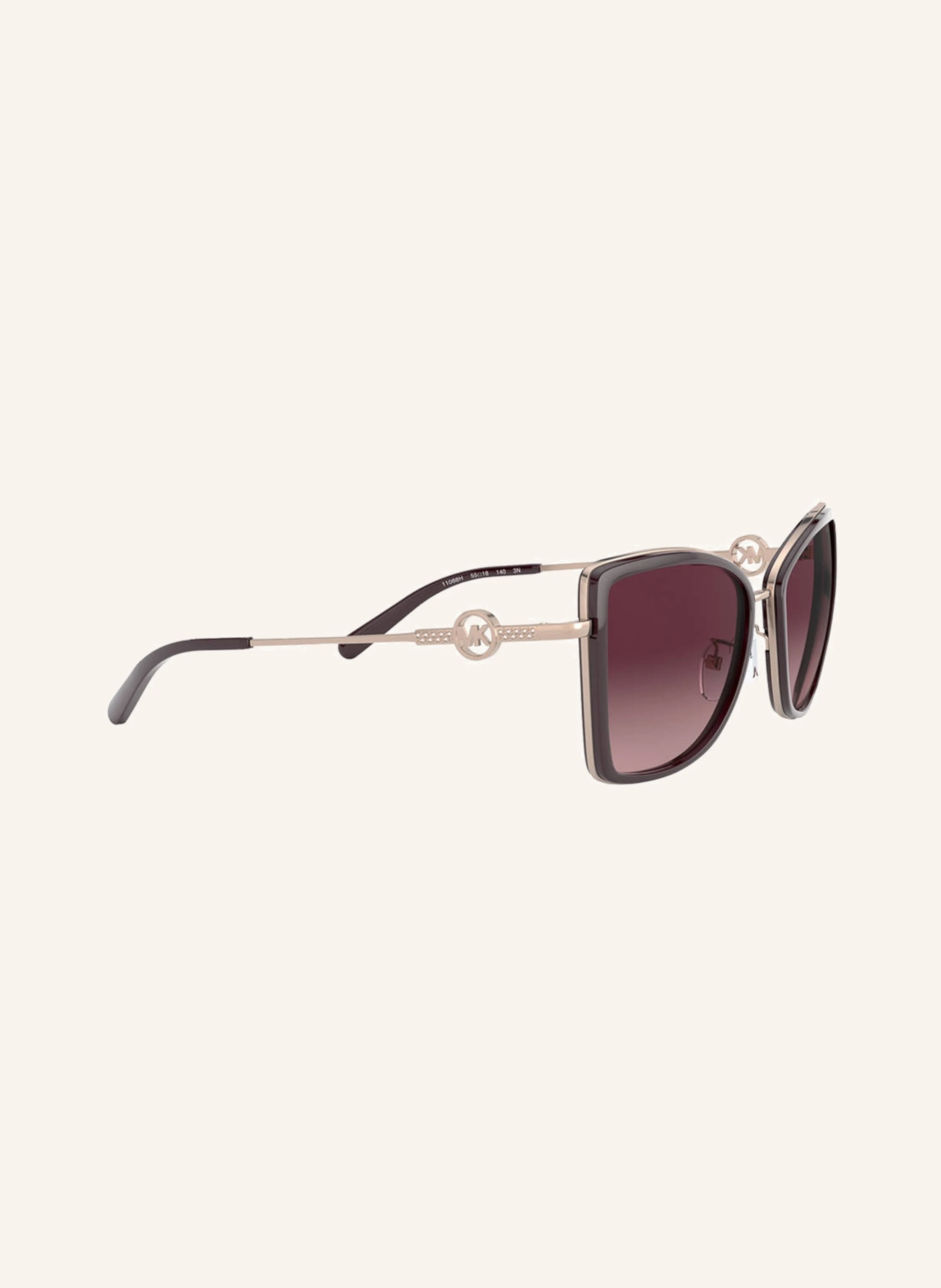 MICHAEL KORS Sunglasses MK1067B Corsica: 11088H - DARK PURPLE/ ROSE/ PINK GRADIENT