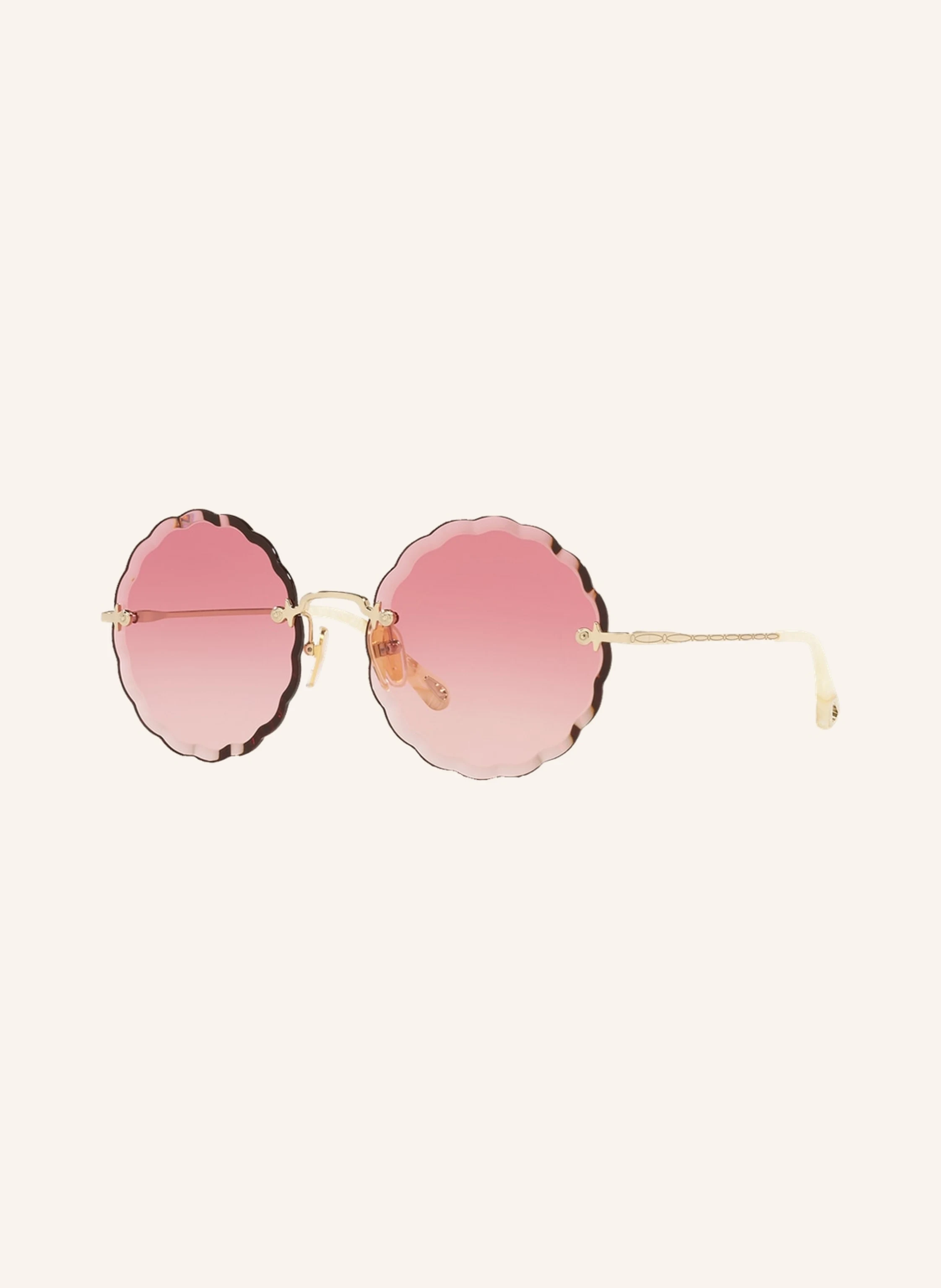 【関税&送料込】Chloe Skin Pink Acetate Jasper Sunglasses Chloé Skin Pink Acetate Jasper Sunglasses | ModeSens